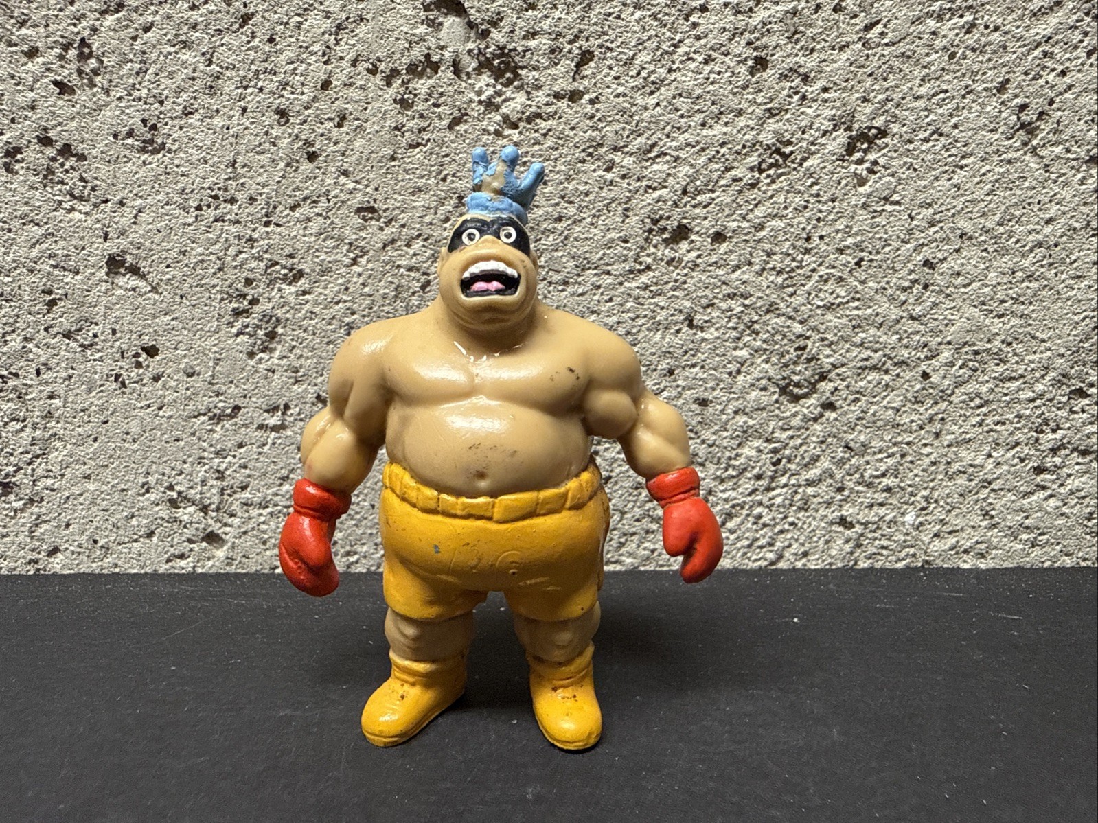 1989 Vintage Nintendo Punch-Out King Hippo PVC Figure Applause RARE