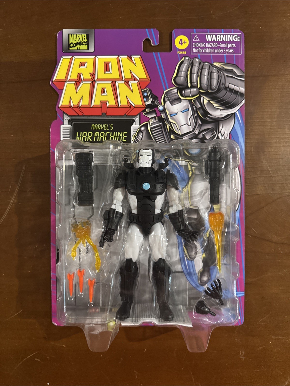 WAR MACHINE Marvel Legends Series Retro Carded Collection! Iron Man!