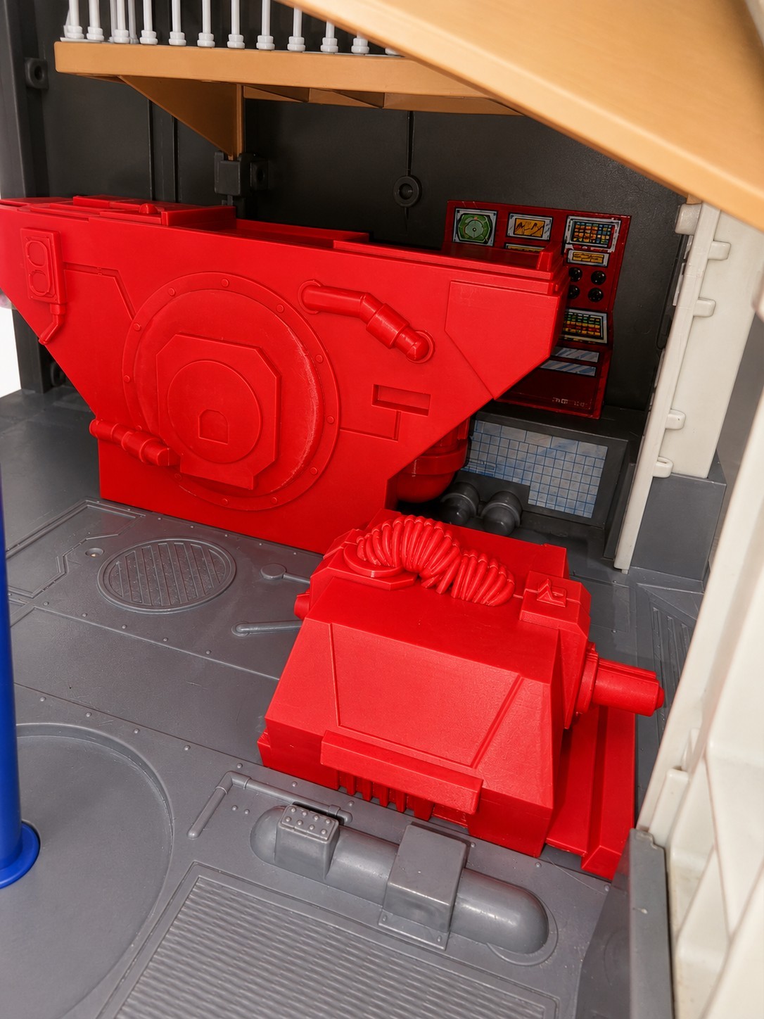 Vtg 1987 Real Ghostbusters Firehouse Custom Restoration Complete Display Kenner
