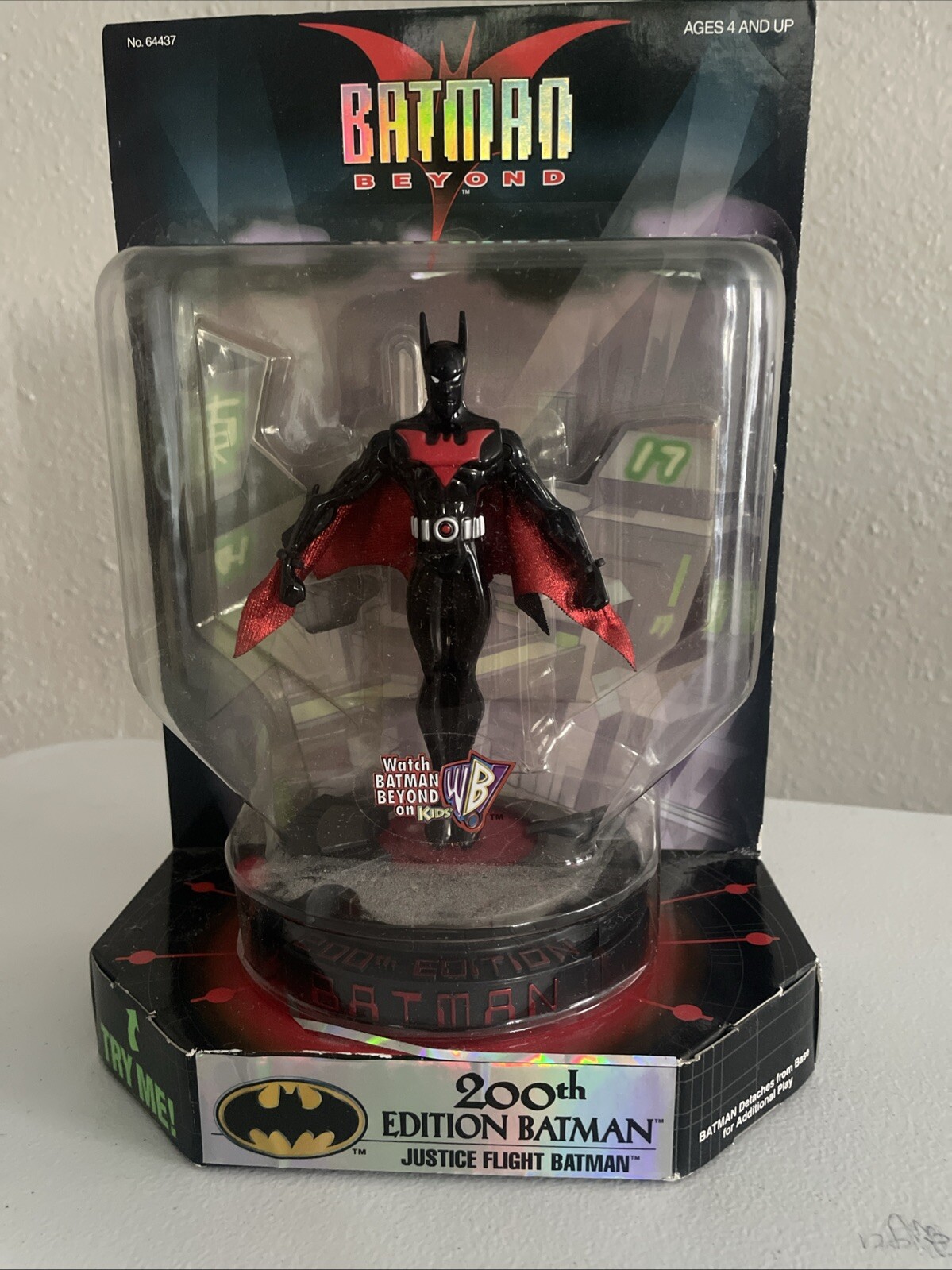 Hasbro 200th Edition Batman Beyond Action Justice Flight Figure bubble Dented