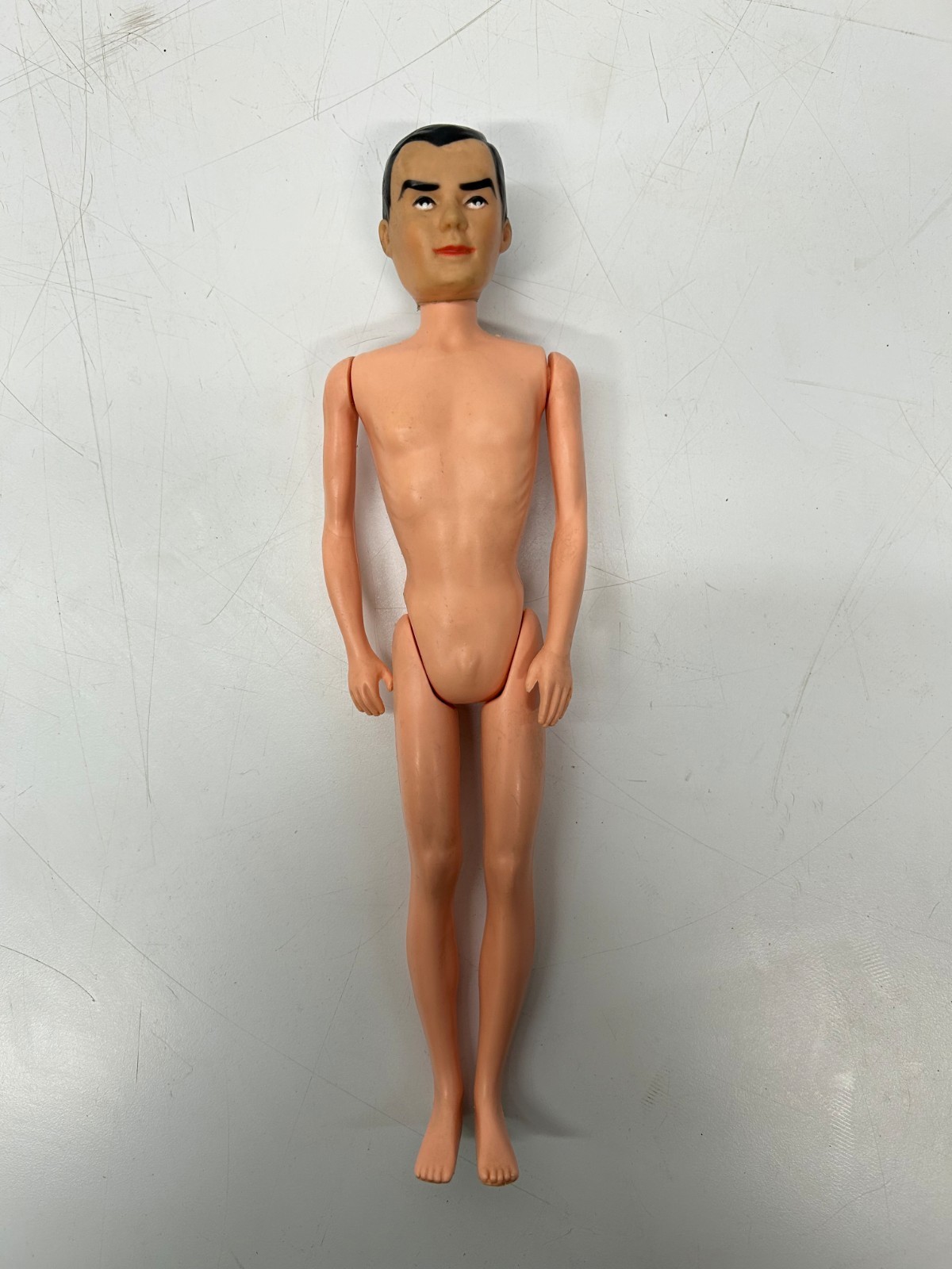 Vtg 1960s Unmarked Doll Action Figure Maybe Dr Ben Casey Vince Edwards Ken Clone