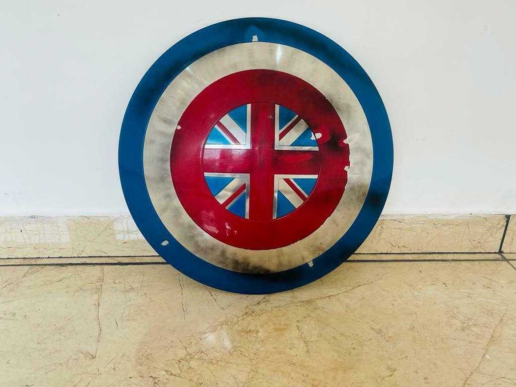 Marvel Damage Design 22 » Captain Carter Metal Prop Screen Replica Shield