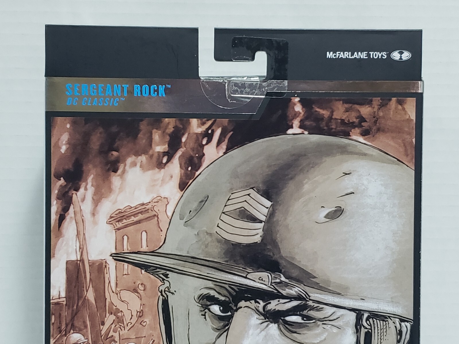 SERGEANT ROCK – McFarlane Collector Edition DC Multiverse Action Figure IN STOCK
