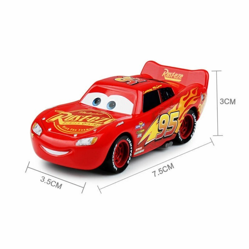 Disney Pixar Cars Lot Lightning McQueen 1:55 Diecast Model Car Toy Boy Girl Gift
