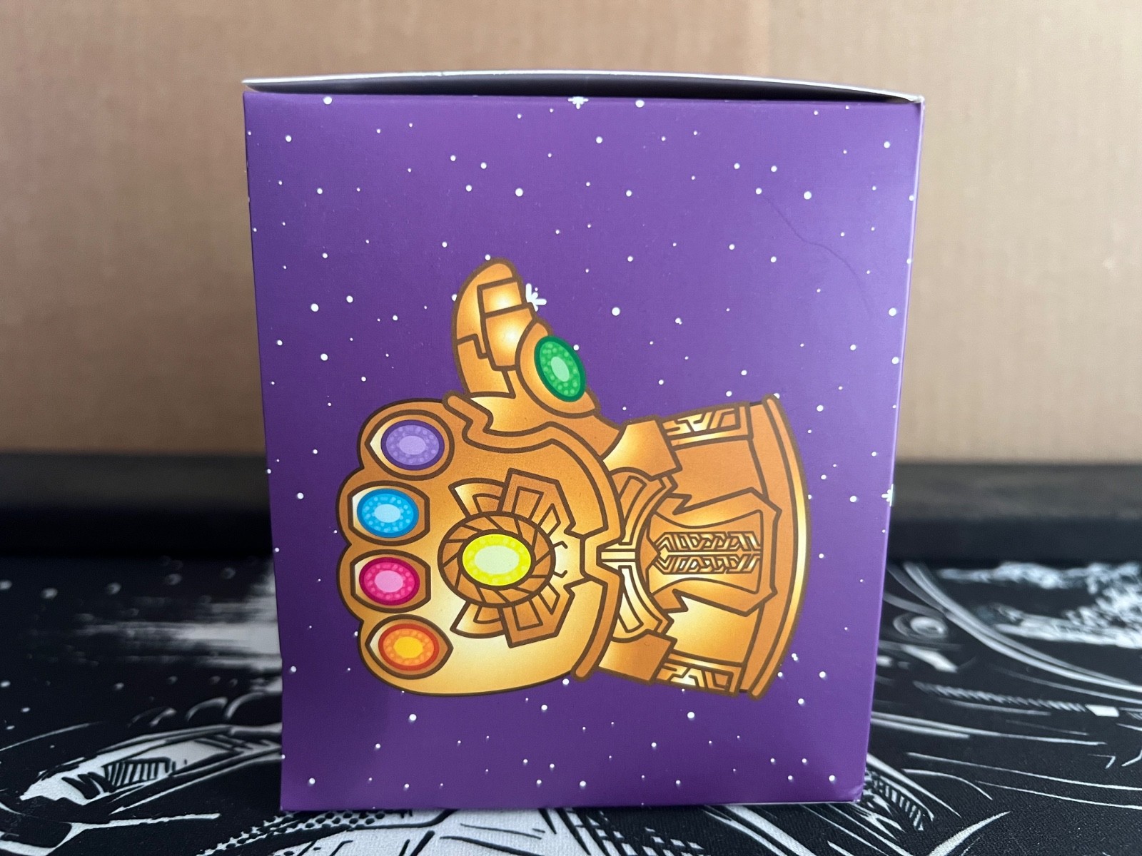 100% Soft Marvel Yes/No INFINITY GAUNTLET Thanos Megamoji – SDCC – NEW