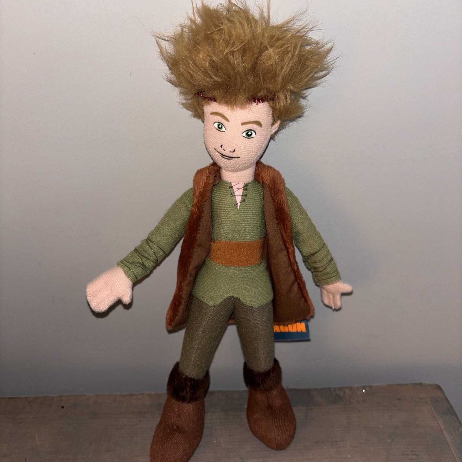 How To Train Your Dragon Hiccup Haddock Plush Doll Rare 2010 Australia Release