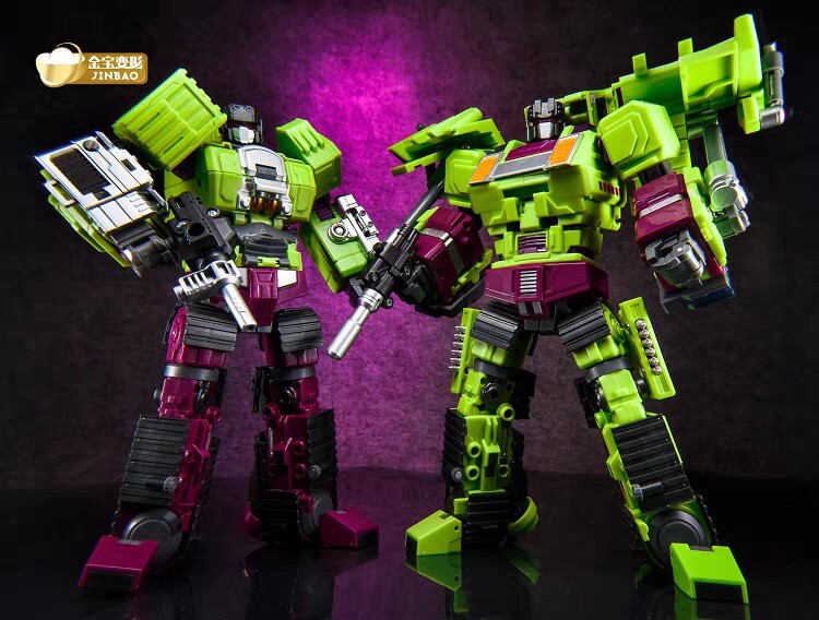 Jinbao Oversized Devastator Gravity Builder With Upgrade Kit 2.0/ Original Box