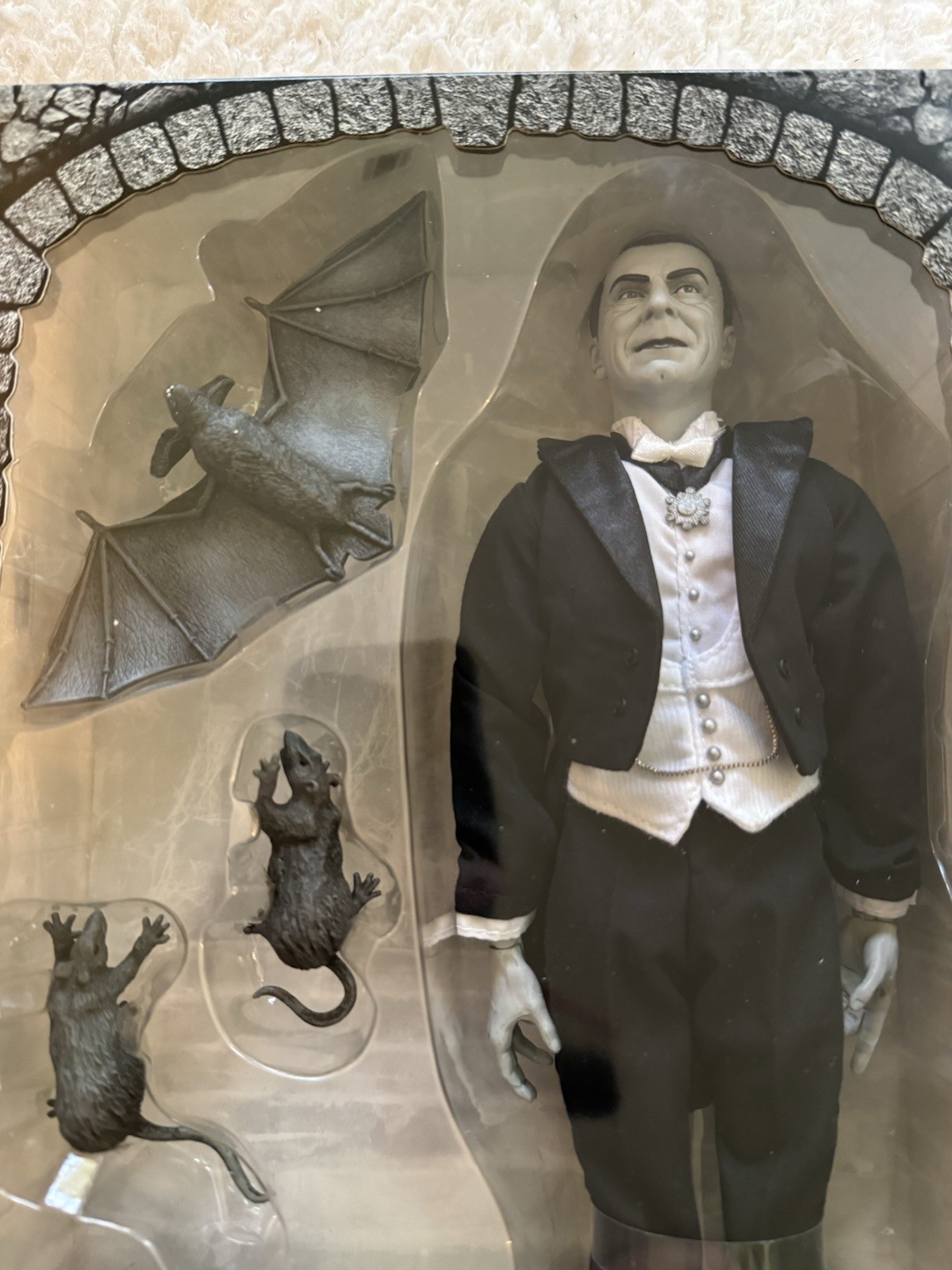 Dracula Silver Screen Edition 12&Prime; Figure Bela Lugosi Sideshow Universal Monsters
