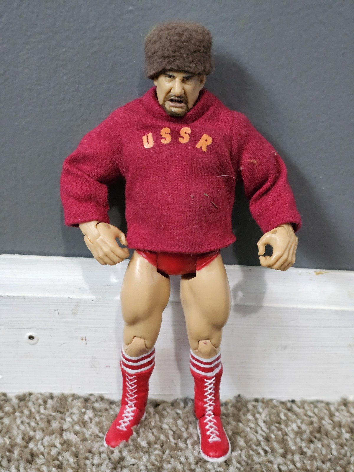 wwe NIKOLAI VOLKOFF CLASSIC SUPERSTARS SERIES 5 figure JAKKS wrestling