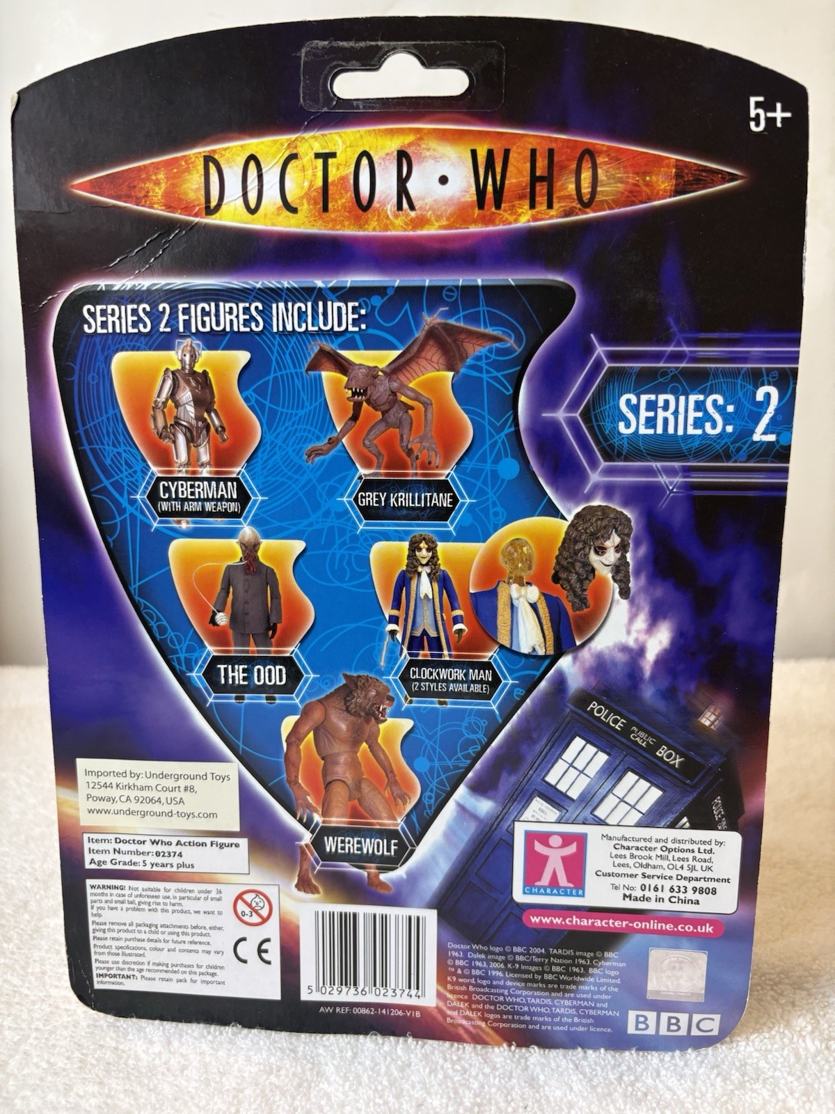 Doctor Who Clockwork Man Poseable Action Figure Series 2 BBC New Sealed
