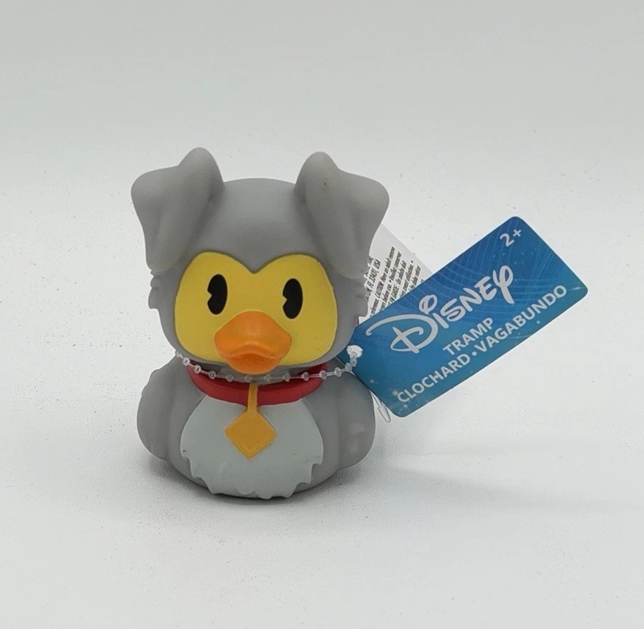 DISNEY Lady & The Tramp (Tramp) Rubber Duck – Approx 2.5&Prime;