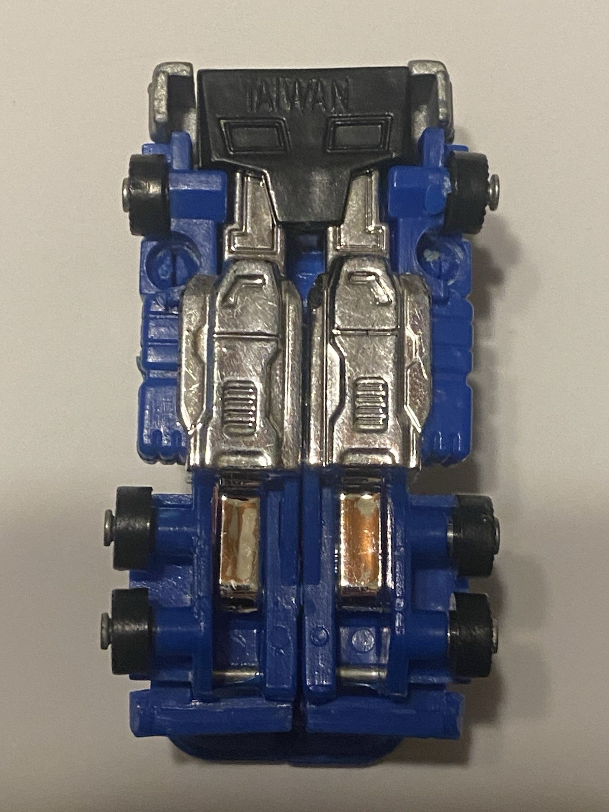 Mixer (Blue) – Convertible Robots – GoBots/MR Blockhead KO 1980’s Era Complete.