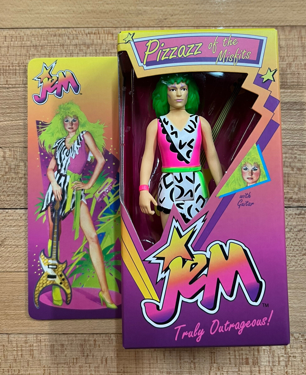 SDCC 2022 Super7 Pizzazz Jem and The Holograms Reaction Comic Con Exclusive