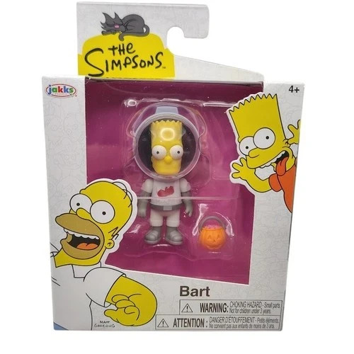 Jakks Pacific Simpsons Wave 7 2.5&Prime; Astronaut Bart