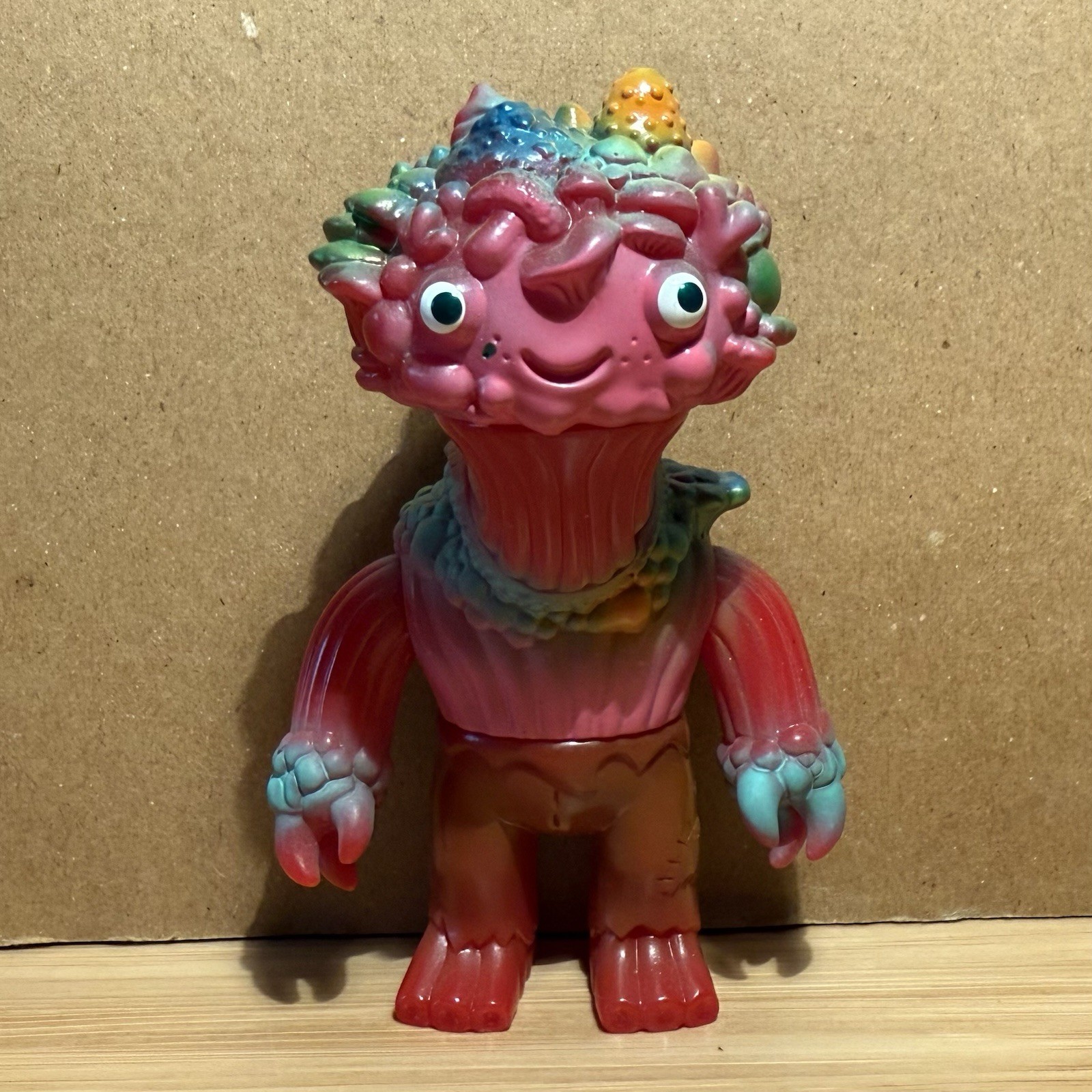 Bwana Spoons Morel Snacks Red Sofubi Vinyl Figure Gravy Toys Hand Painted Japan