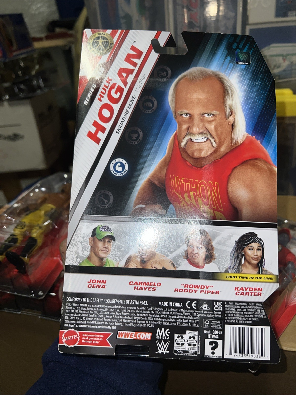 WWE Basic Series 148 Main Event John Cena +5 others in series MOSC c2024