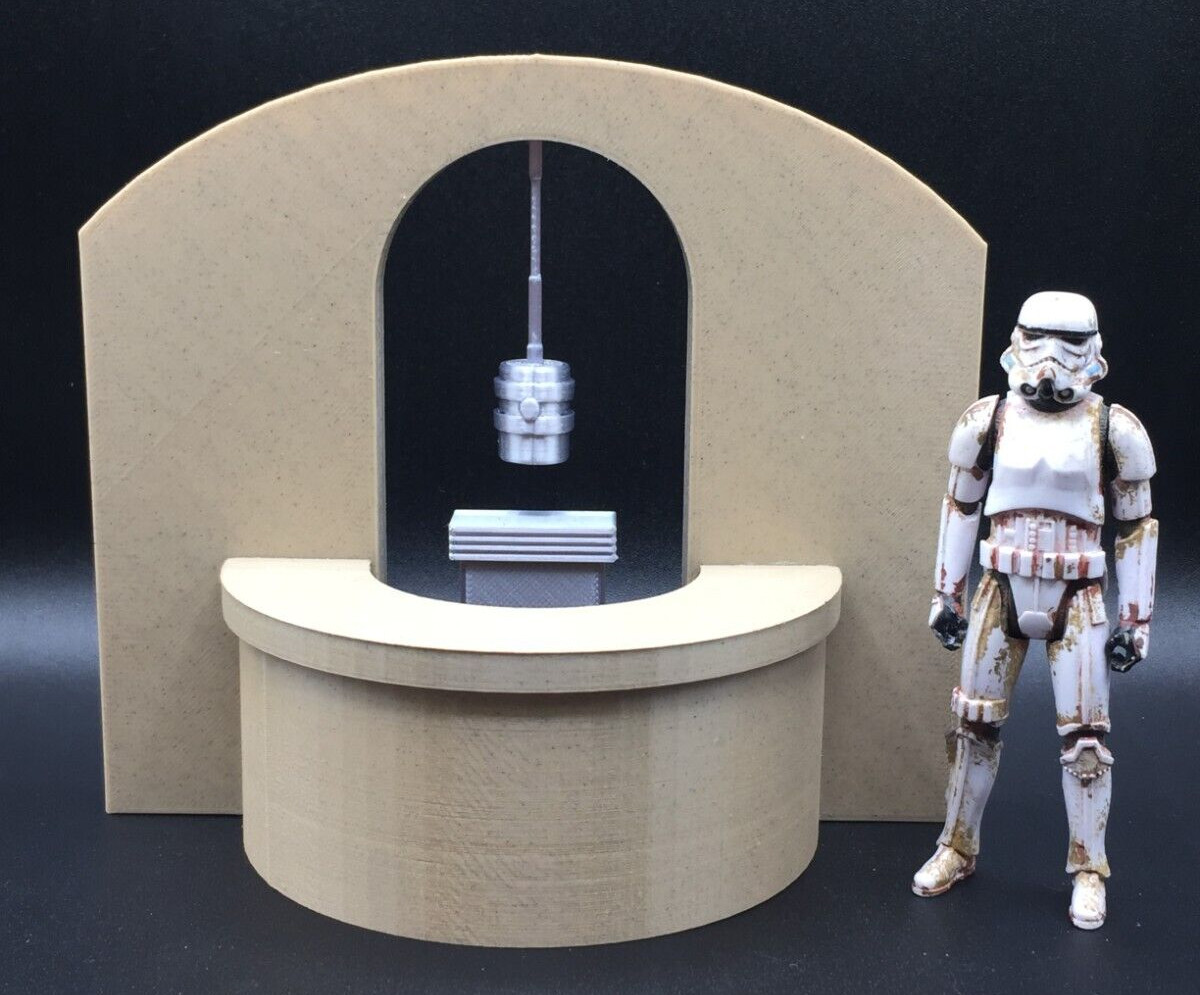CUSTOM STAR WARS CANTINA DISPLAY for 3.75&Prime; figure diorama SCI FI GI JOE (P08)