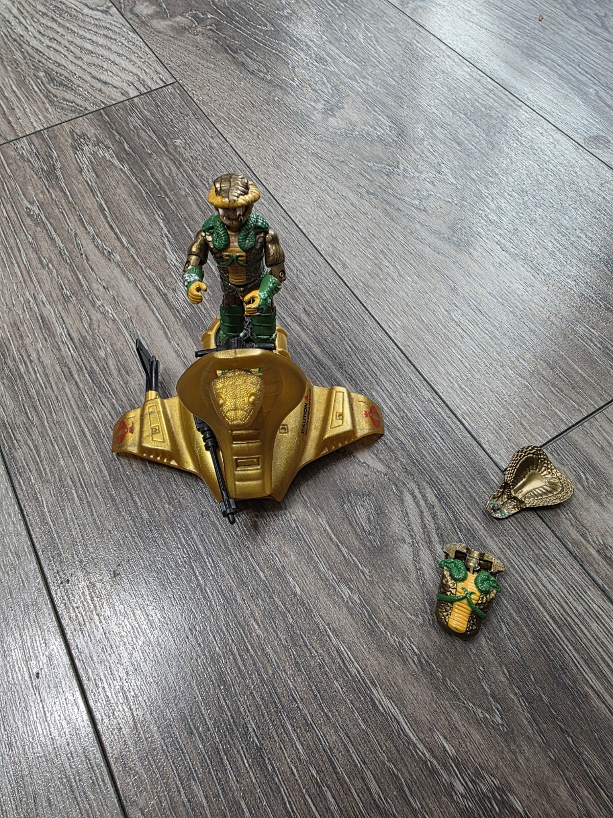 Vintage GI Joe ARAH Serpentor « Cobra Emperor » V1 1986 Read