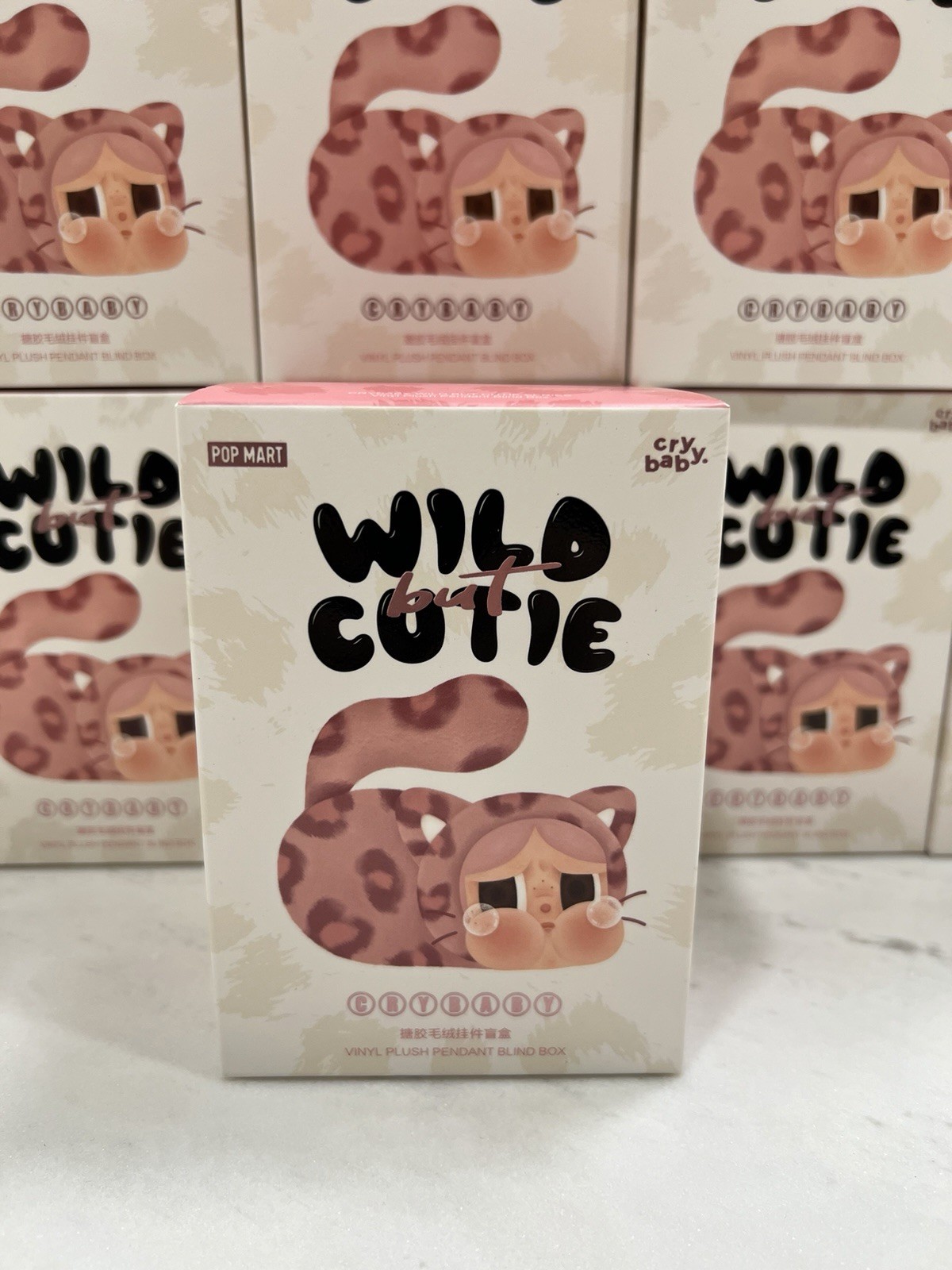 POP MART Crybaby Wild But Cutie Vinyl Plush Pendant Sealed Box
