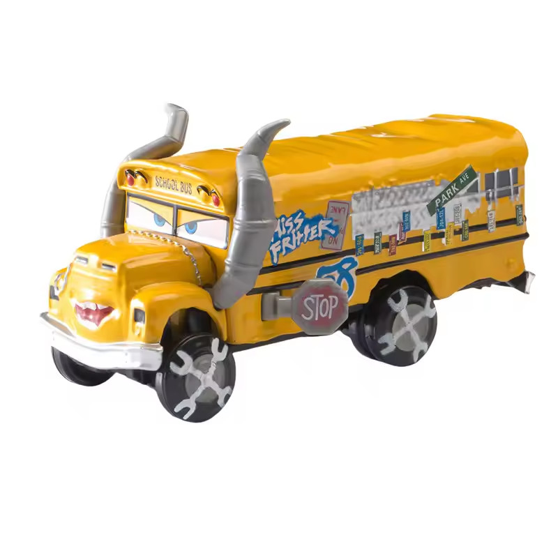 Disney Pixar Cars Movie 1:55 Diecast Lightning McQueen Mater Chick King Toy