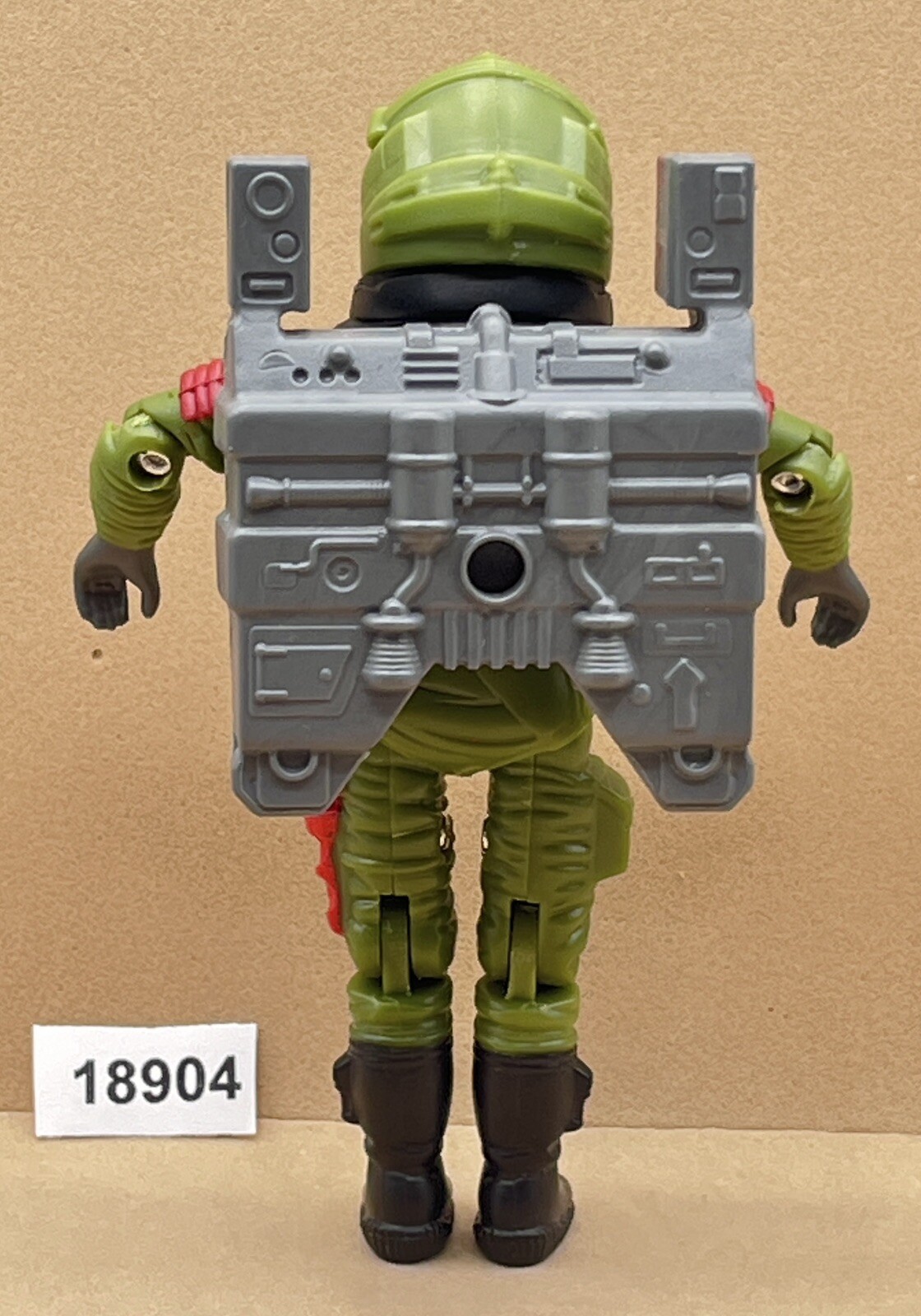 BLACK MAJOR Z-FORCE SPACE FORCE ASTRONAUT G.I. Joe 3.75&Prime; Fig LIMITED