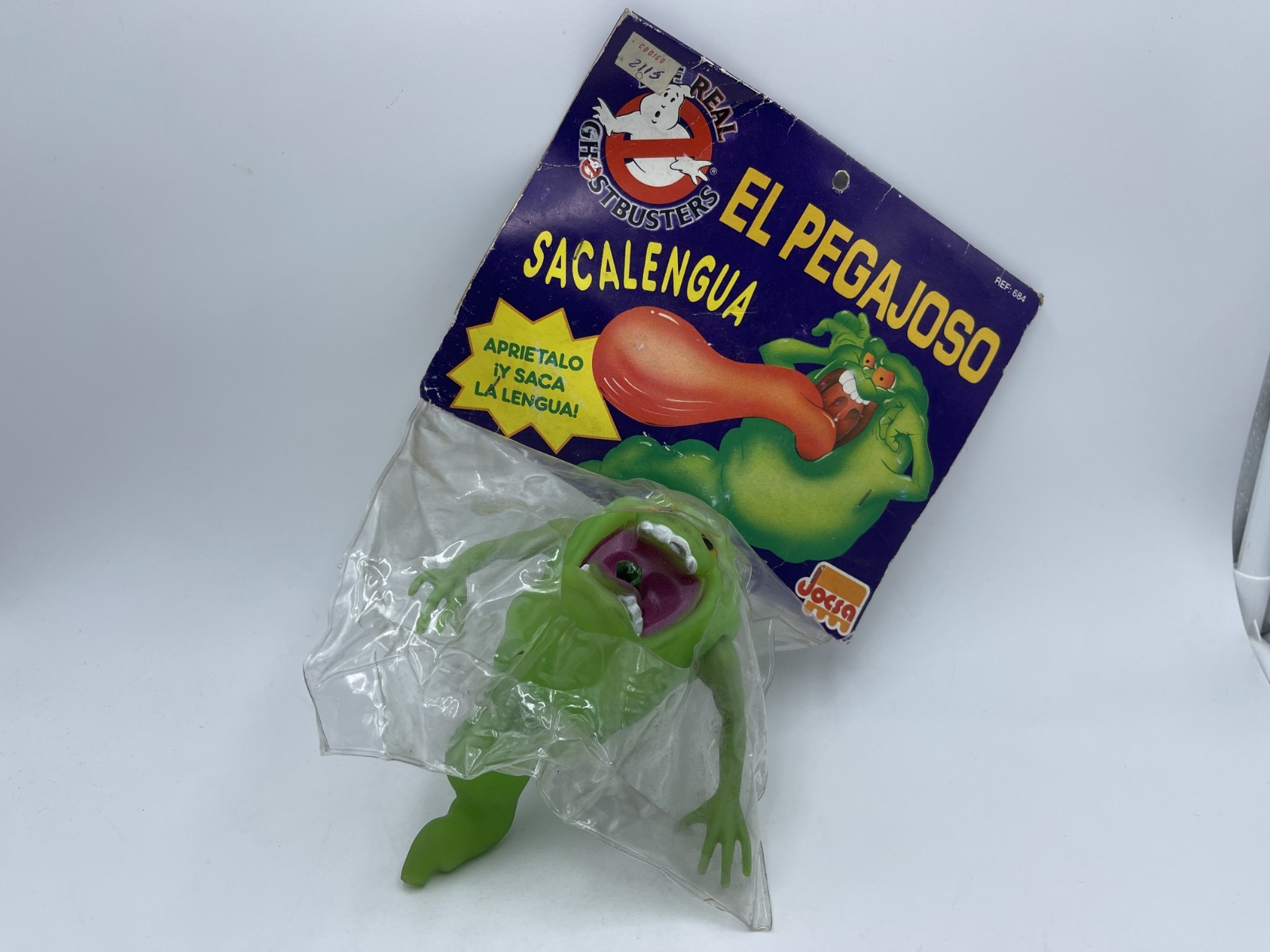 Slimer Green Ghost Ghostbusters Jocsa Argentine Vintage Cazafantasmas Not Kenner