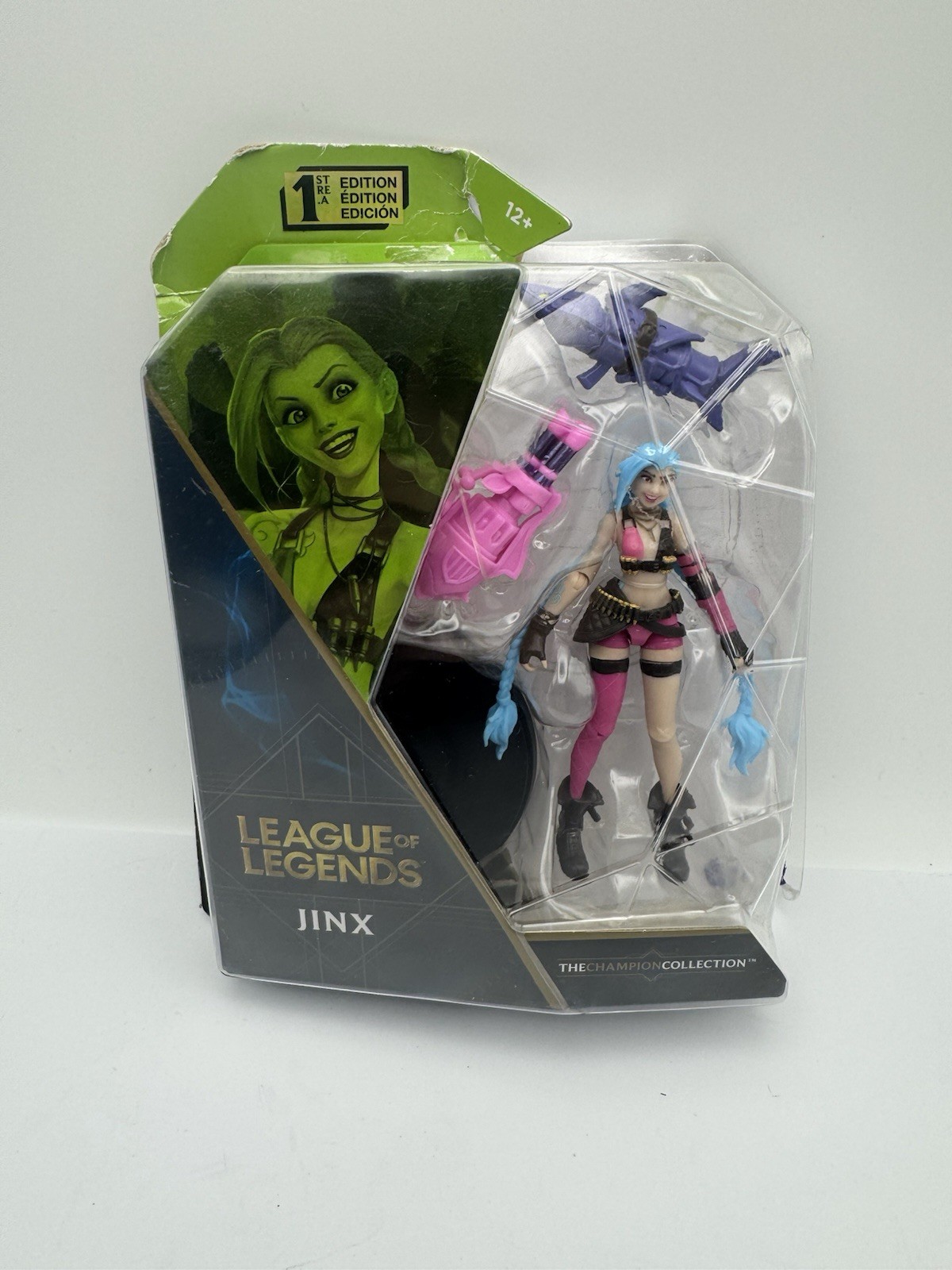 New League of Legends The Champion Collection Jinx 4&Prime; 1st Edition Figure Arcane
