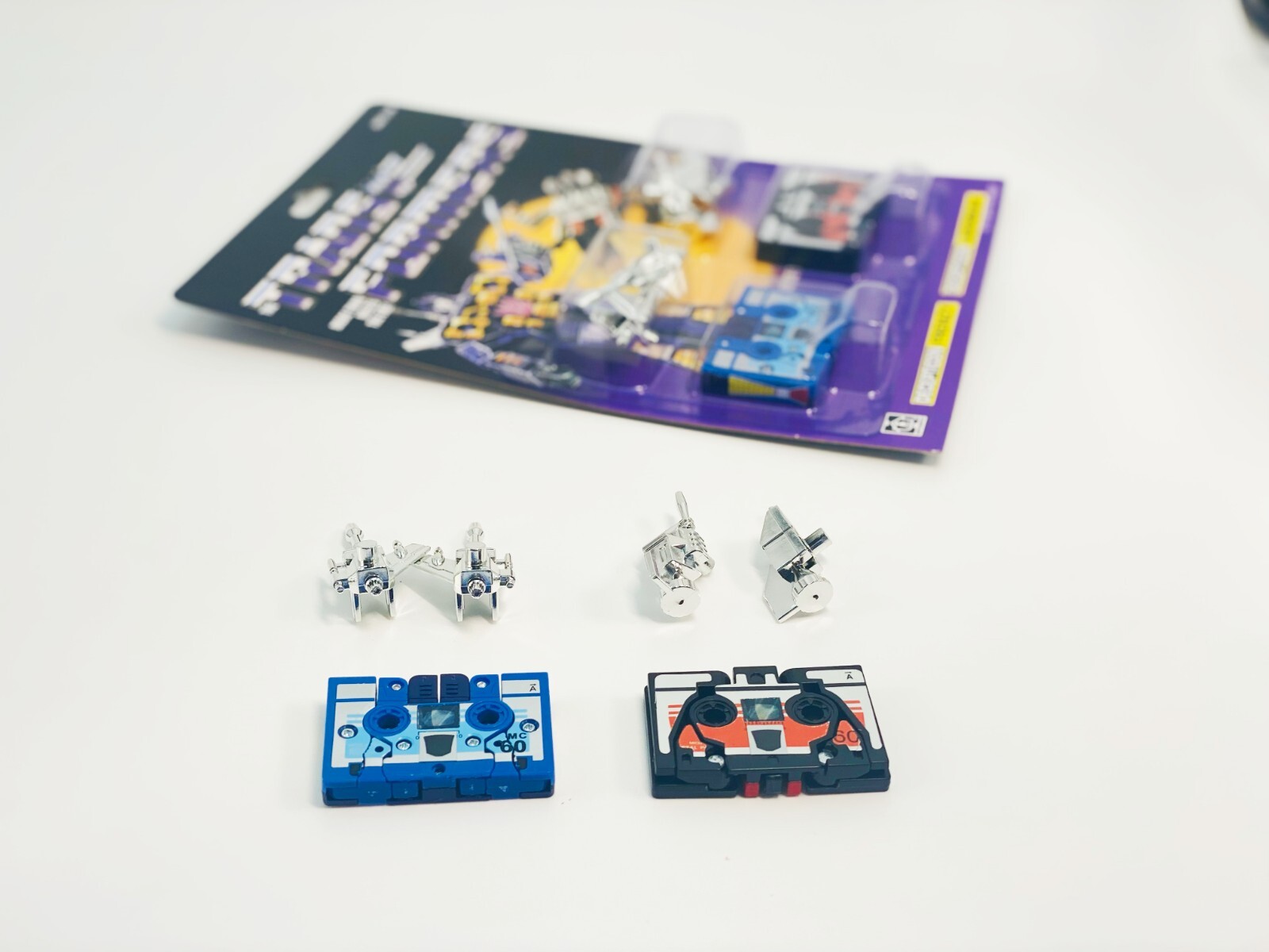 Transformers G1 3 sets cassettes Frenzy Laserbeak, Ravage Rumble, ratbat frenzy