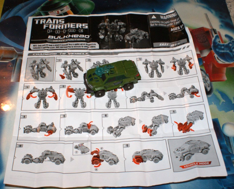 Transformers Bulkhead Complete Prime Cyberverse Commander Class