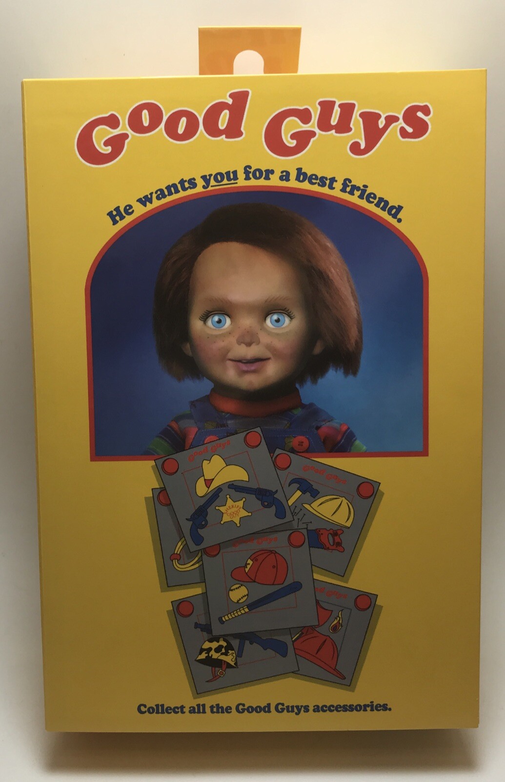 NECA 4” Child&rsquo;s Play Ultimate Chucky Horror Action Figure Good Guys