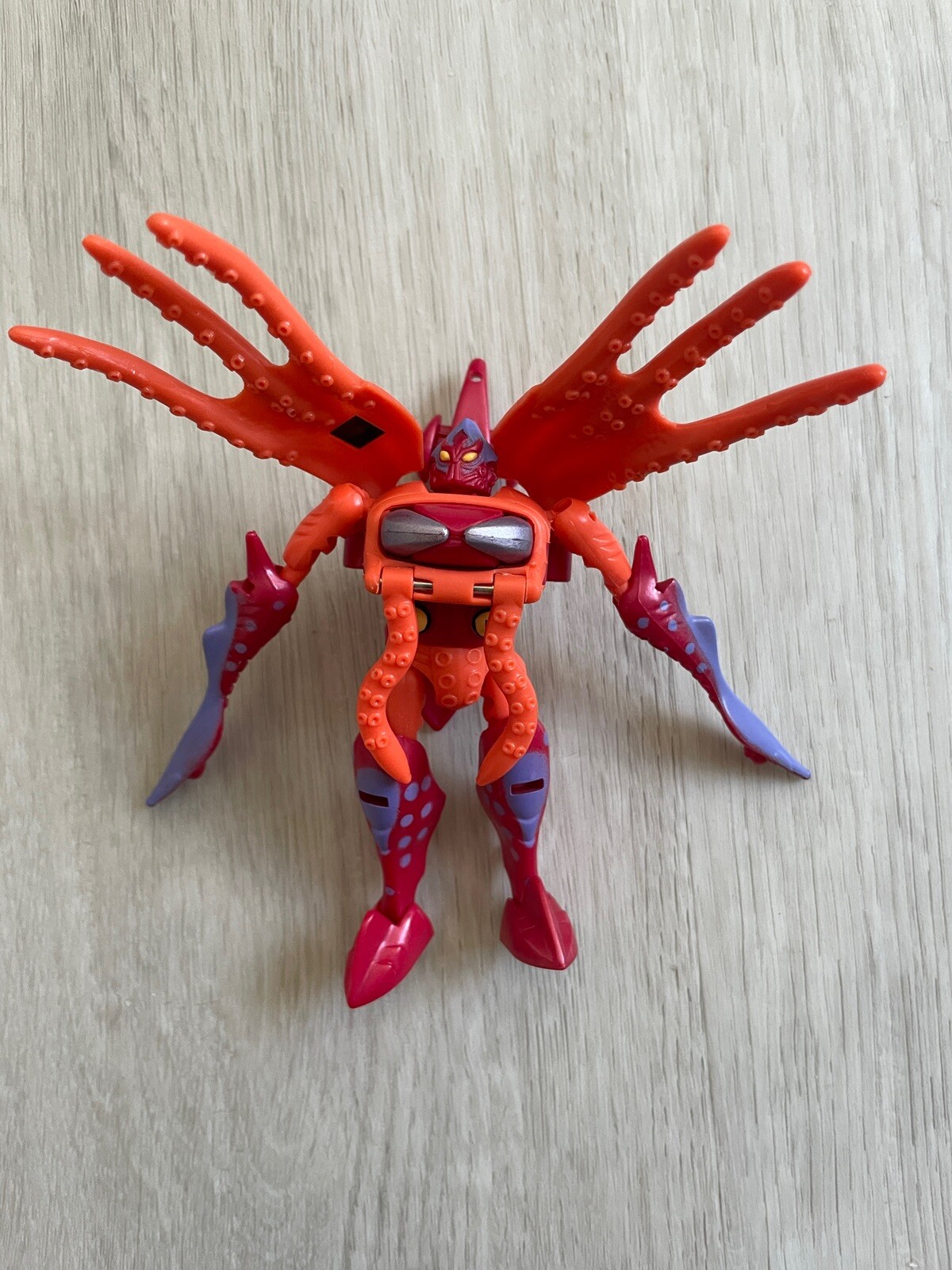 Claw Jaw Squid Transformers Beast Wars 1996 Hasbro Figure High Grade