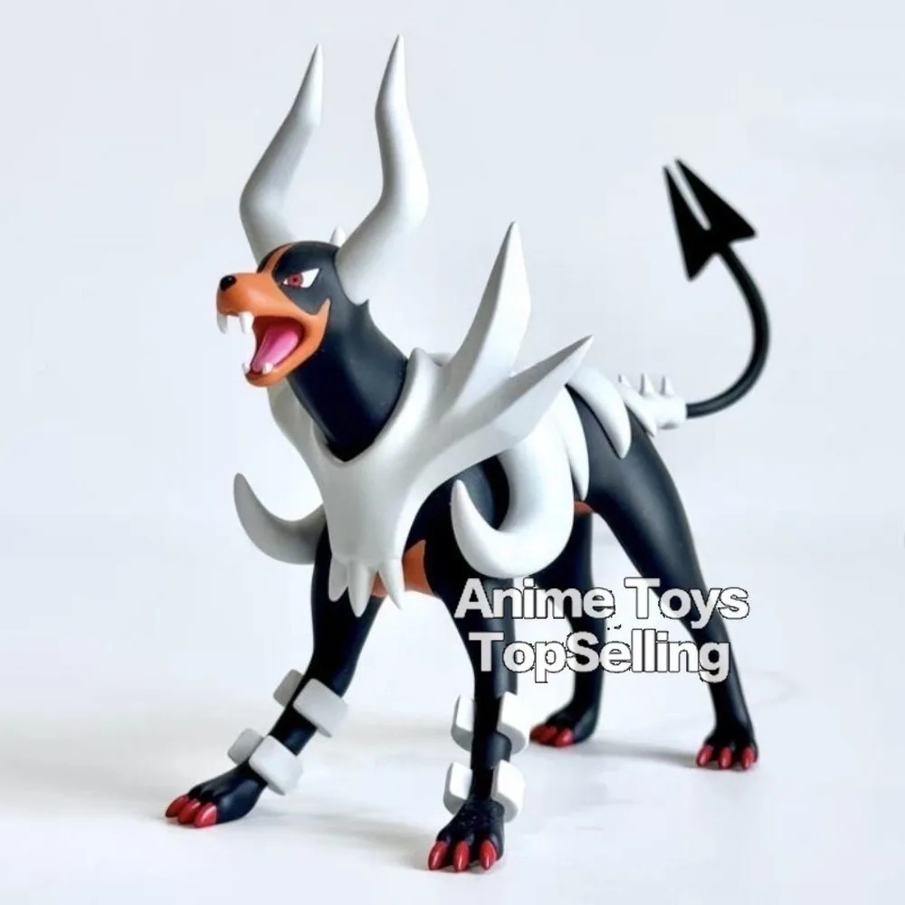 Anime Pokemon Figure Houndoom Evolutionary Model Toys for Gifts 2-8cm