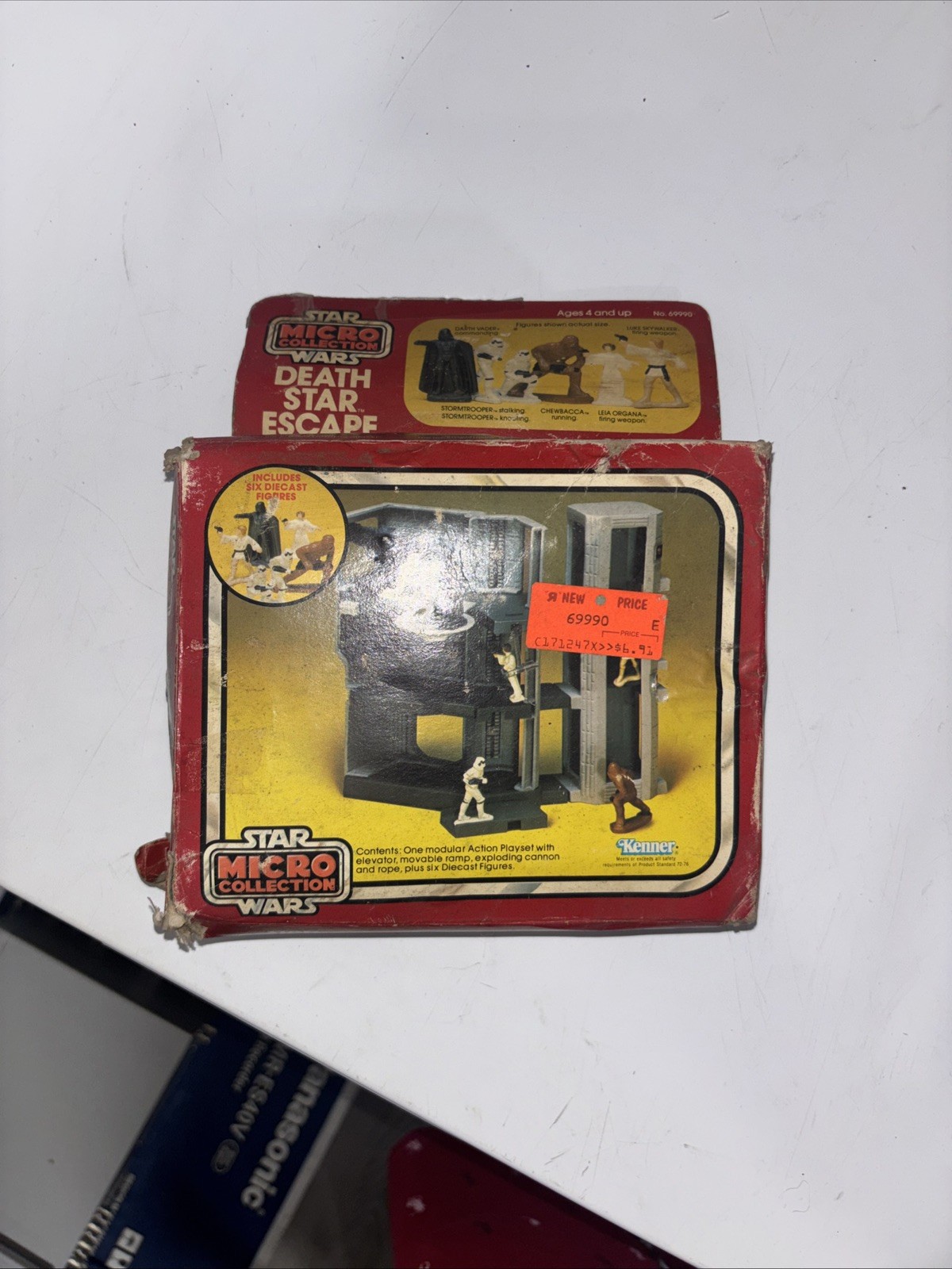Vintage Star Wars Micro Collection Death Star Escape – Incomplete Kenner 1982