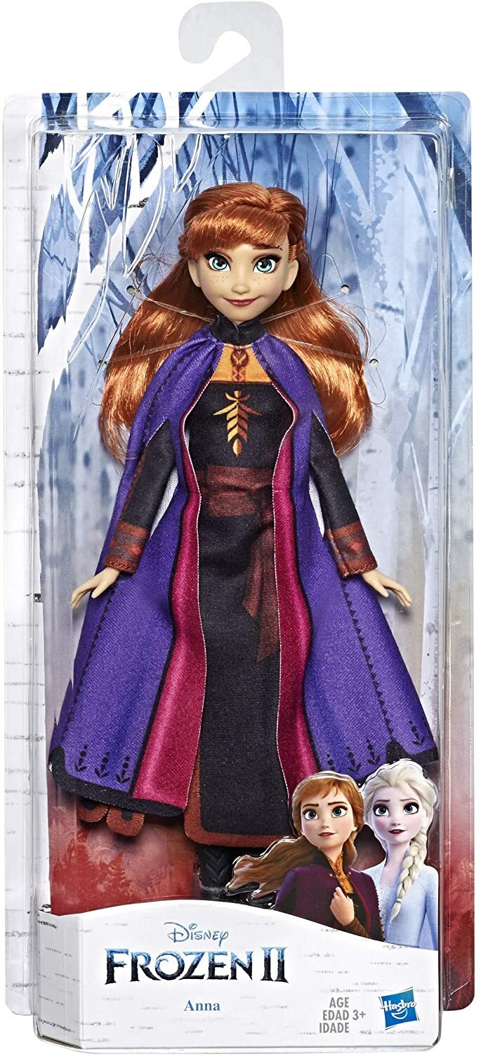 Disney Frozen 2 Anna Doll 11 in Long Red Hair Frozen 2 Hasbro NEW Sealed