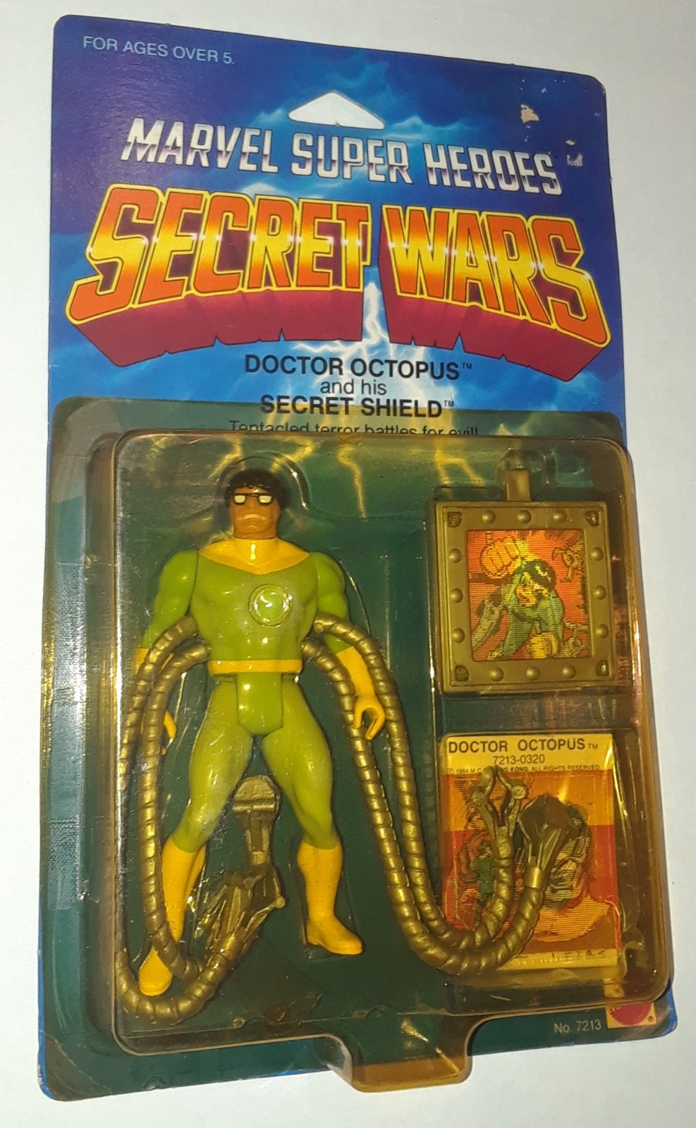 1984 Mattel Marvel Super Heroes SECRET WARS DOCTOR OCTOPUS Action Figure MOC