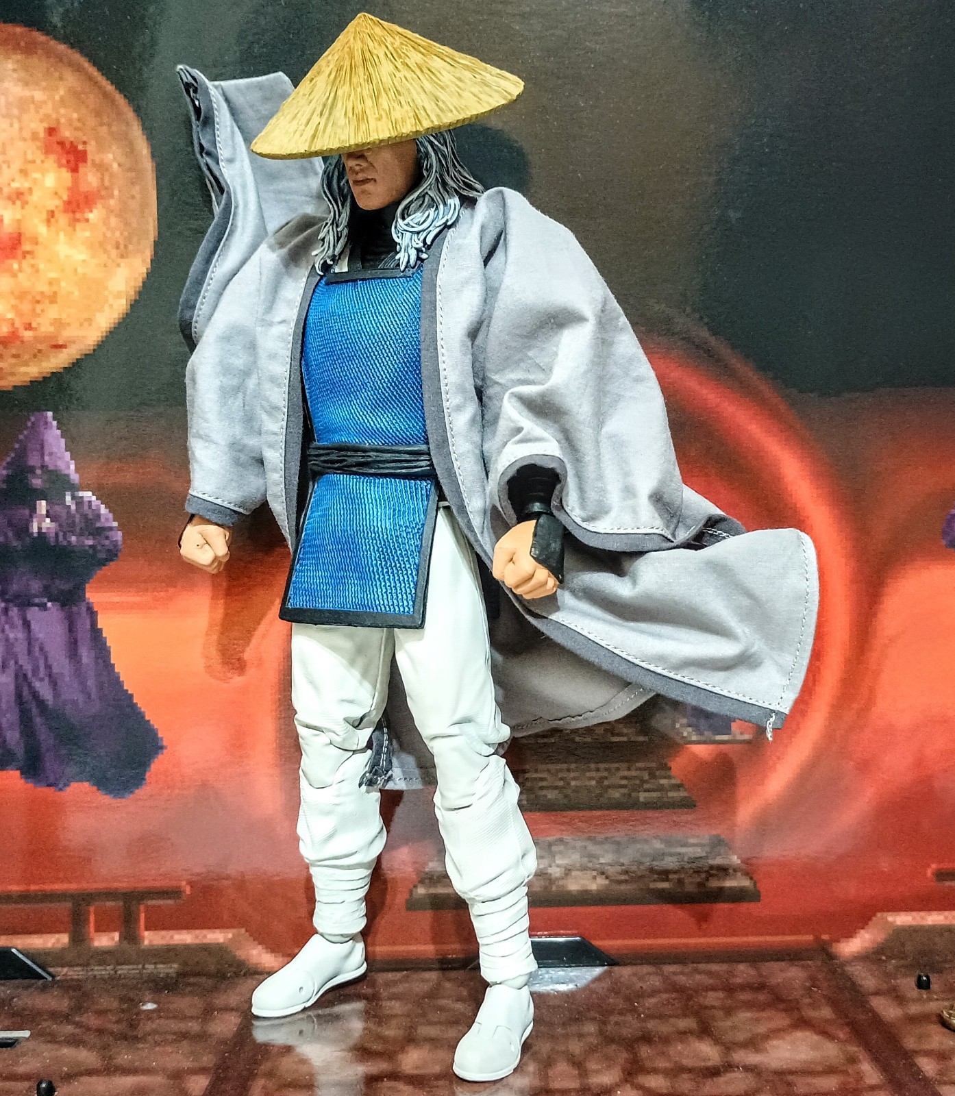 Custom Mcfarlane Mortal Kombat Klassic Raiden 1995 Inspired