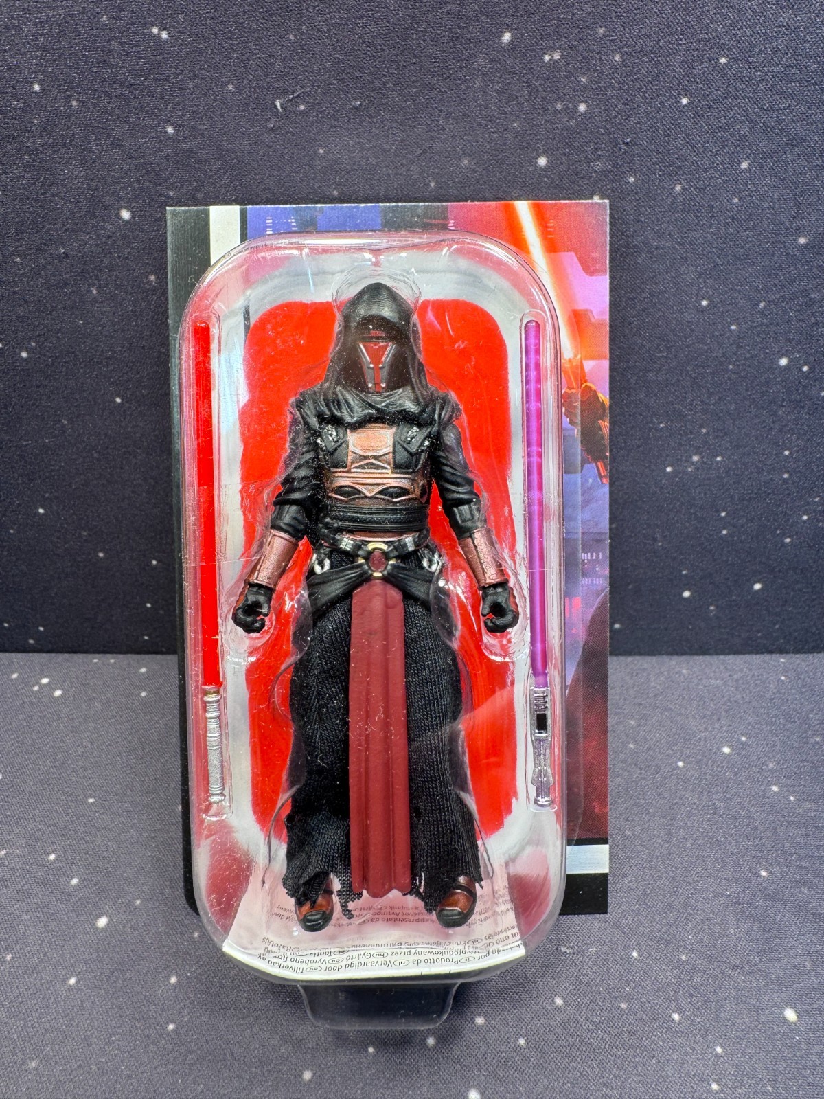 Star Wars The Vintage Collection VC 301 Darth Revan Cut Card Sealed KotOR Loose