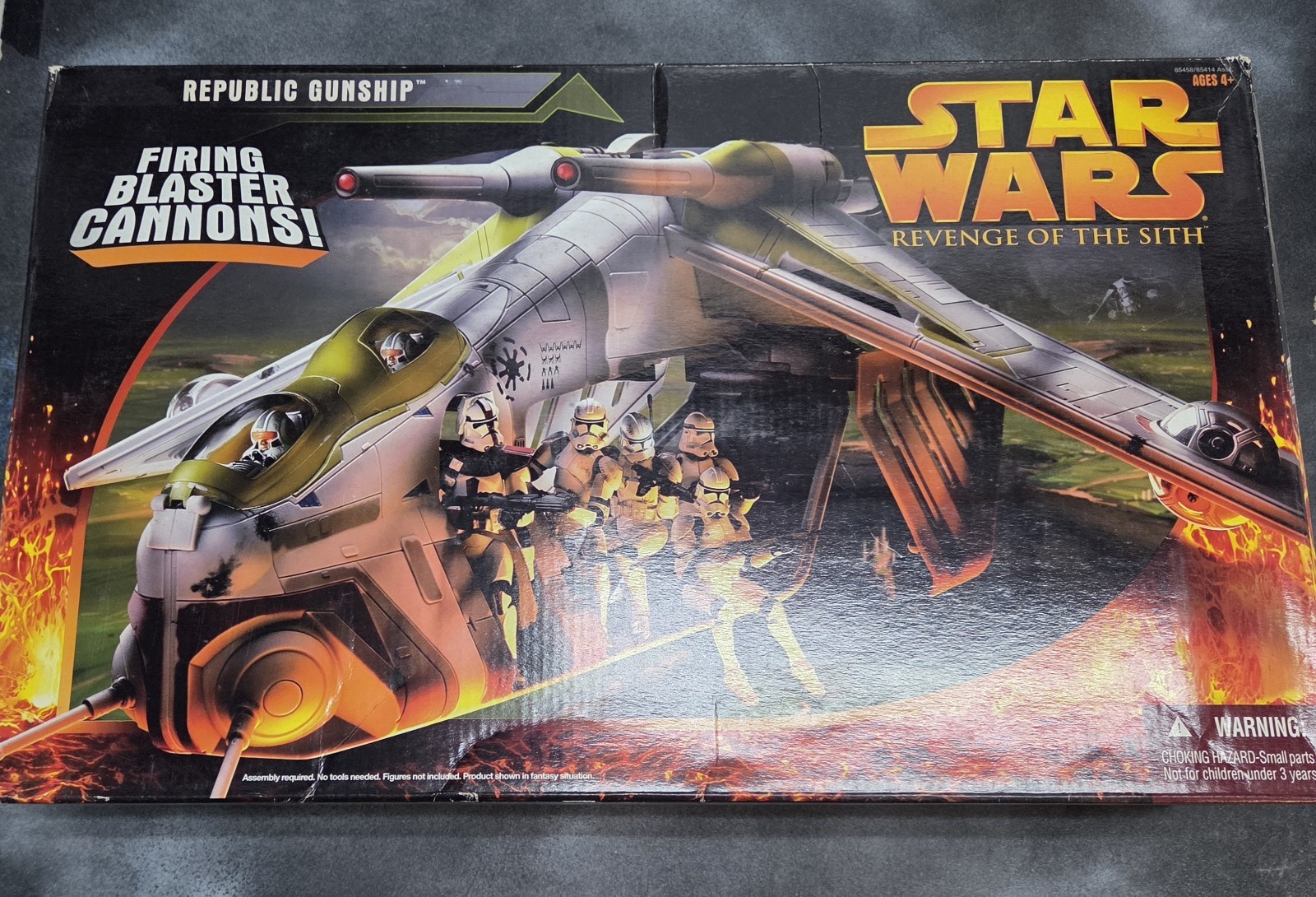 Star Wars Clone Wars ROTS Republic Gunship Hasbro 2005