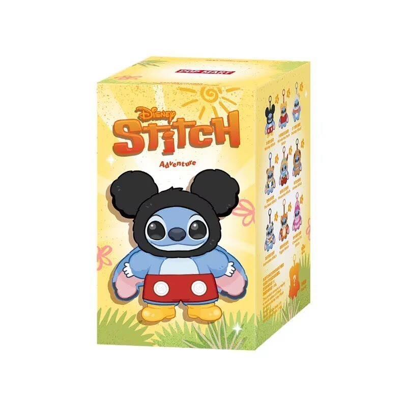 Pop Mart Disney Stitch Adventure Series Blind Box Plush Pendant Toy