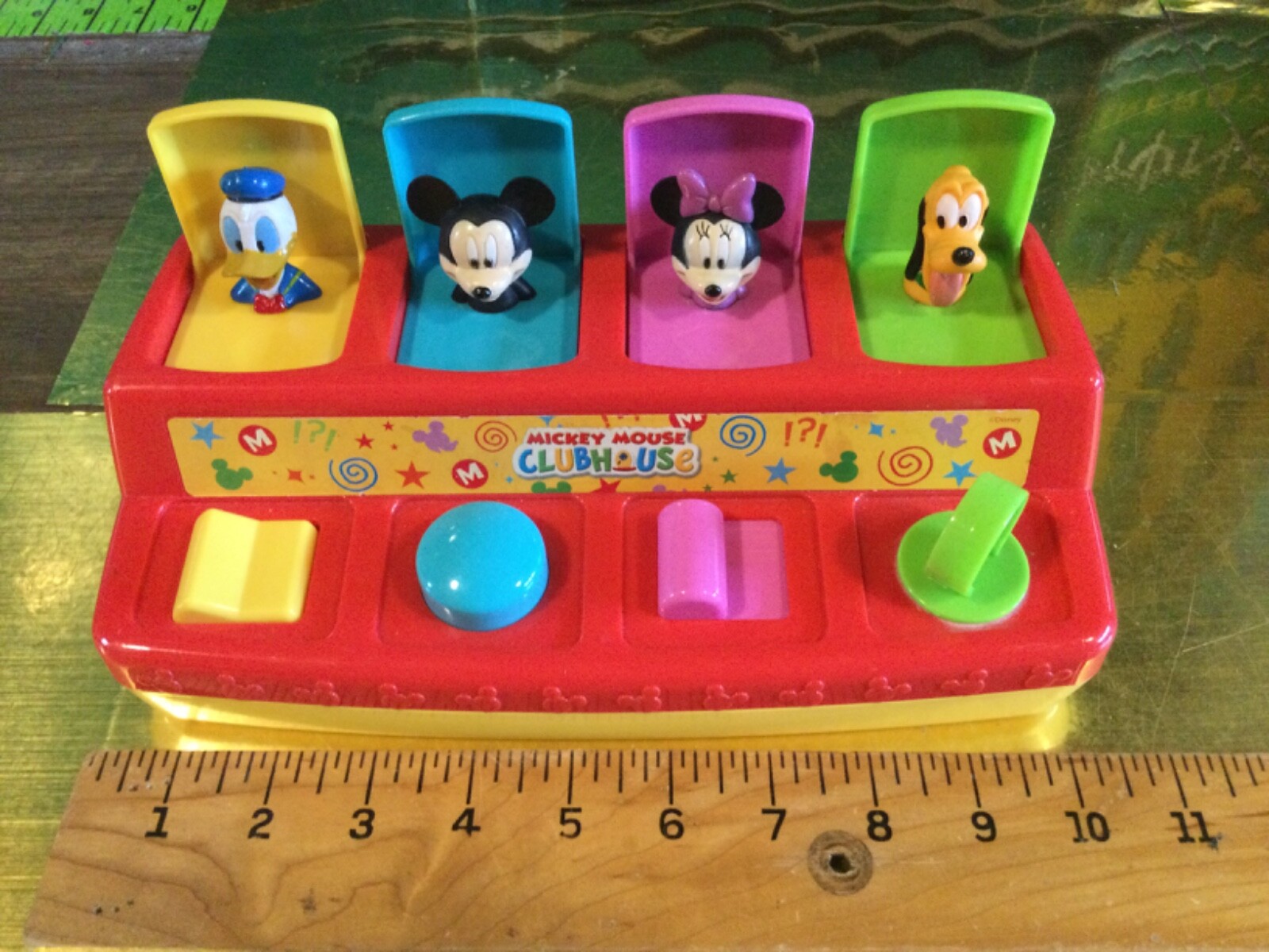 MICKEY MOUSE CLUBHOUSE-POP-UP WITH PALS MICKEY,MINNIE,PLUTO,DONALD