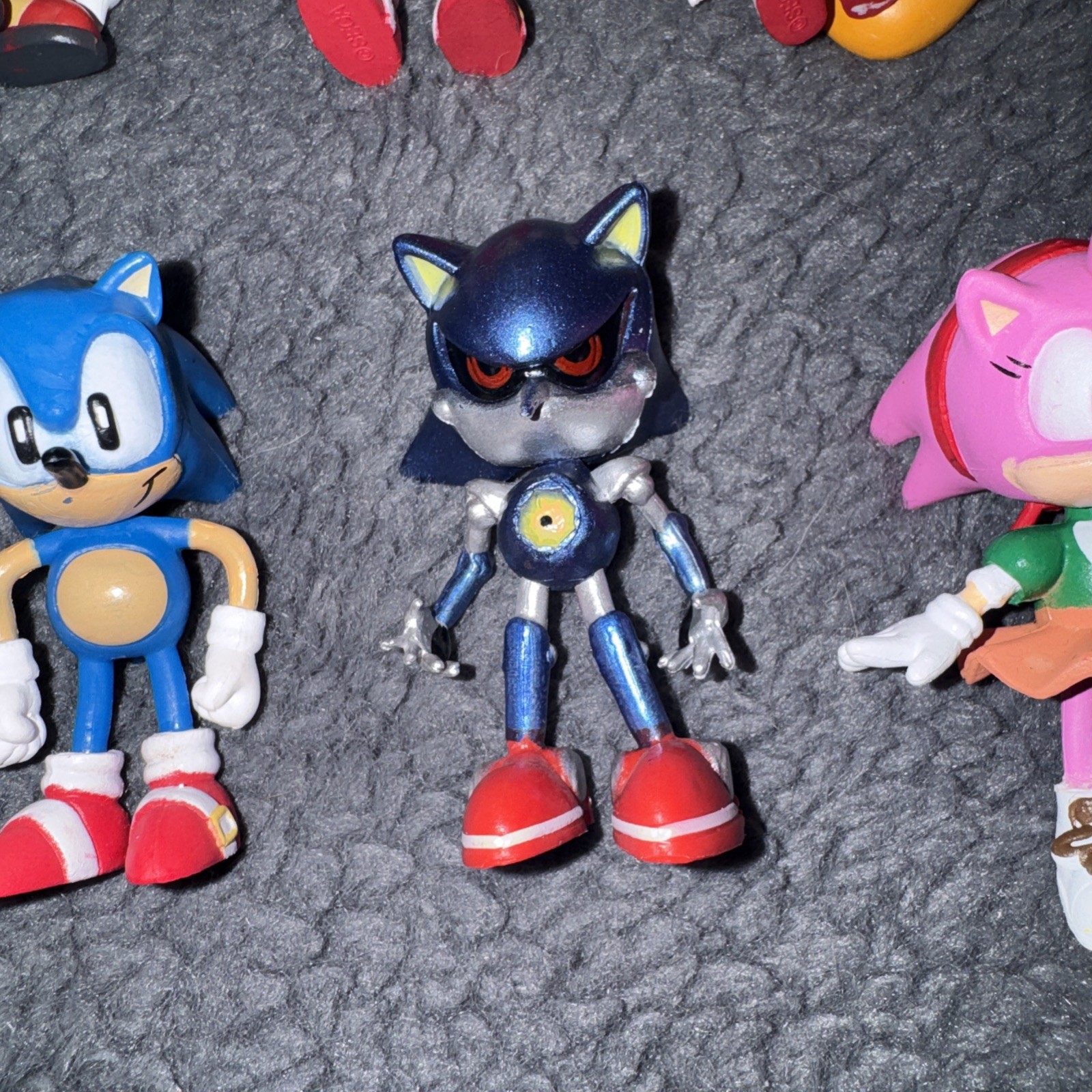 Sonic The Hedgehog Action Figures 6 pcs 2.4 » Tall Sonic Figures Toys