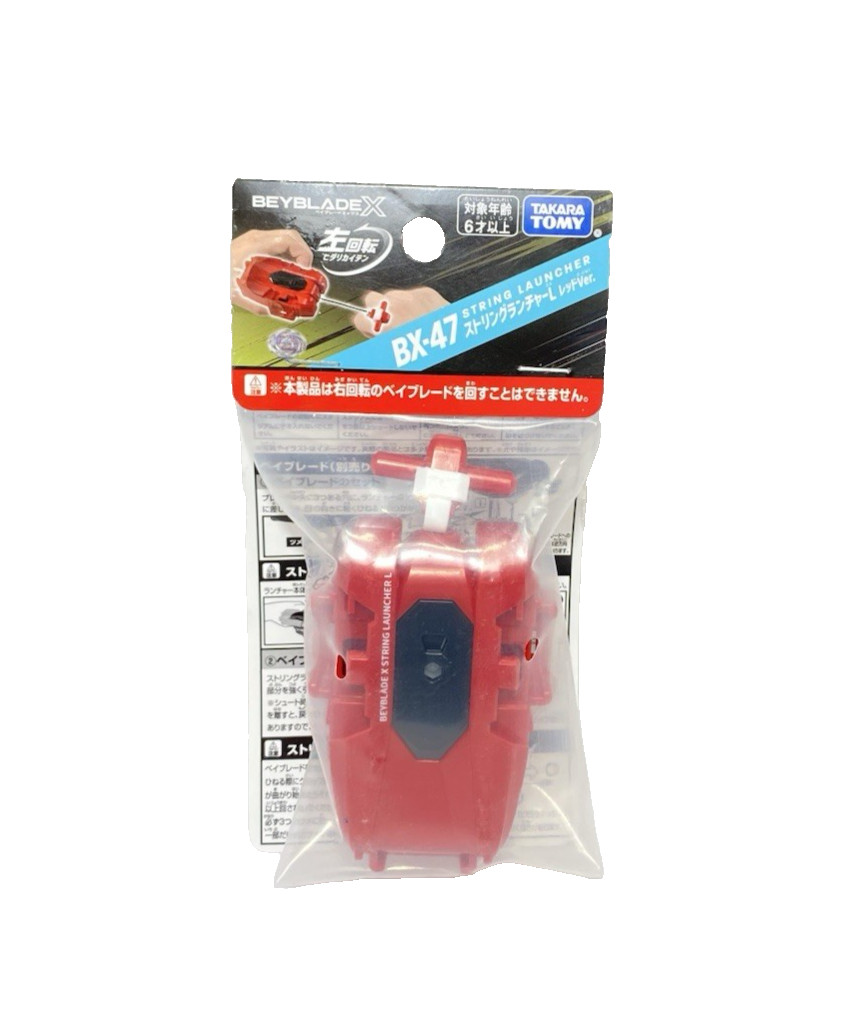New Takara Tomy Beyblade X String Launcher L Red Left Spin – BX-47