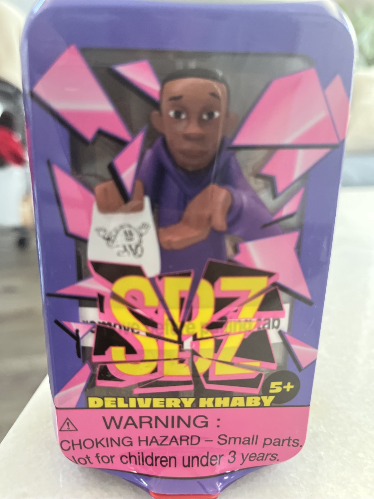 SBZ Screen Breakz Delivery Khaby Collectible Figure Sealed!