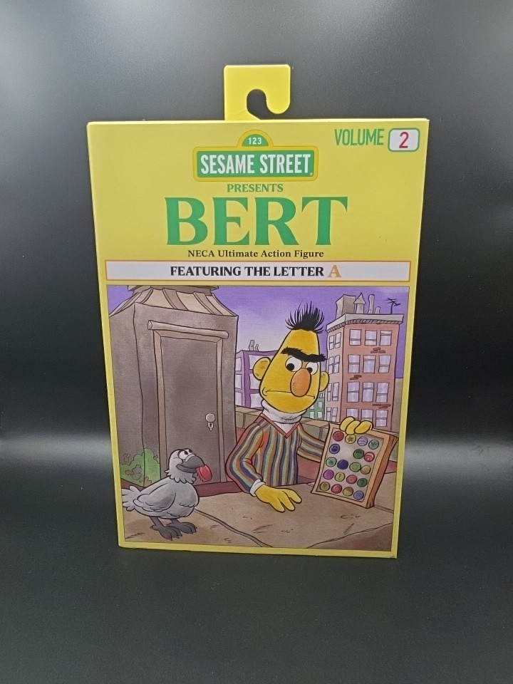 NECA SESAME STREET BERT ULTIMATE ACTION FIGURE **NEW SEE PICTURES
