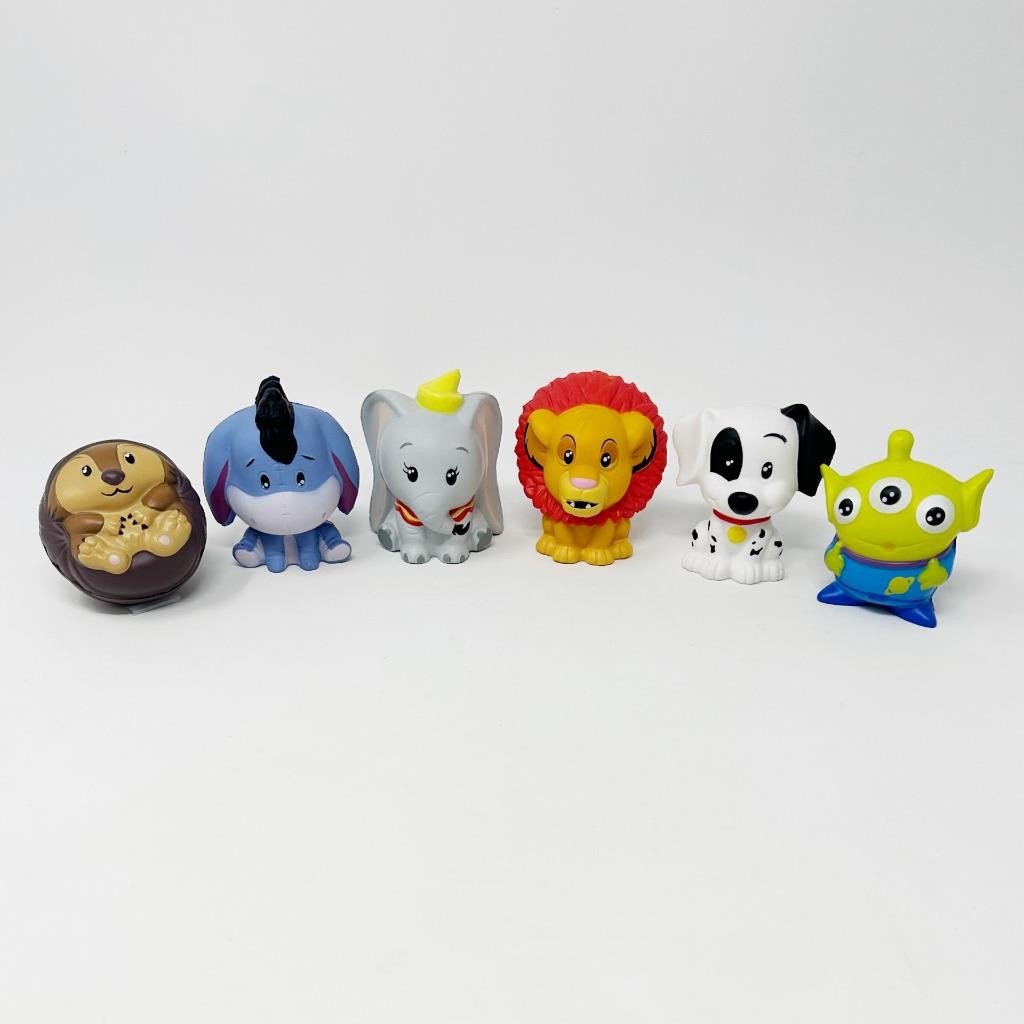 Disney Squish&rsquo;Ums Series 2 – Complete Set of 6 Figures – NEW!! (Bin39)