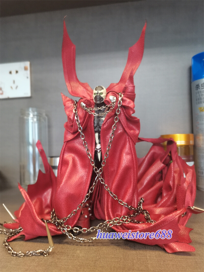Wired Long cape + Metal Chain x 2 For Mcfarlane MK spawn Comic Ver. 7&Prime; Figure