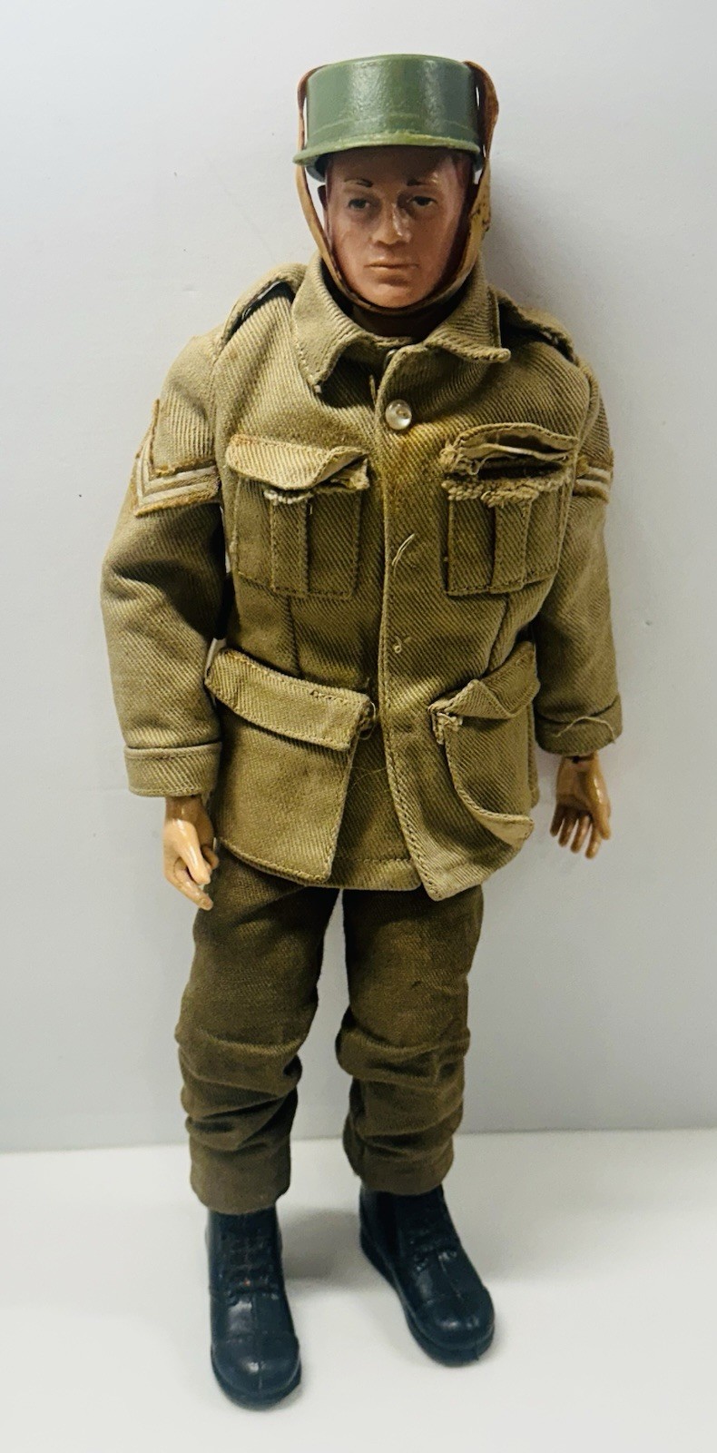 Vintage 1964 12&Prime; GI Joe Action Soldier Army Figure, Articulated