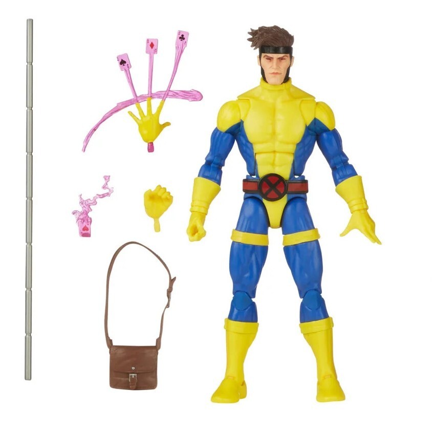 Marvel Legends X-Men Gambit 60th Anniversary 3 Pack 6&Prime; Action Figure – LOOSE