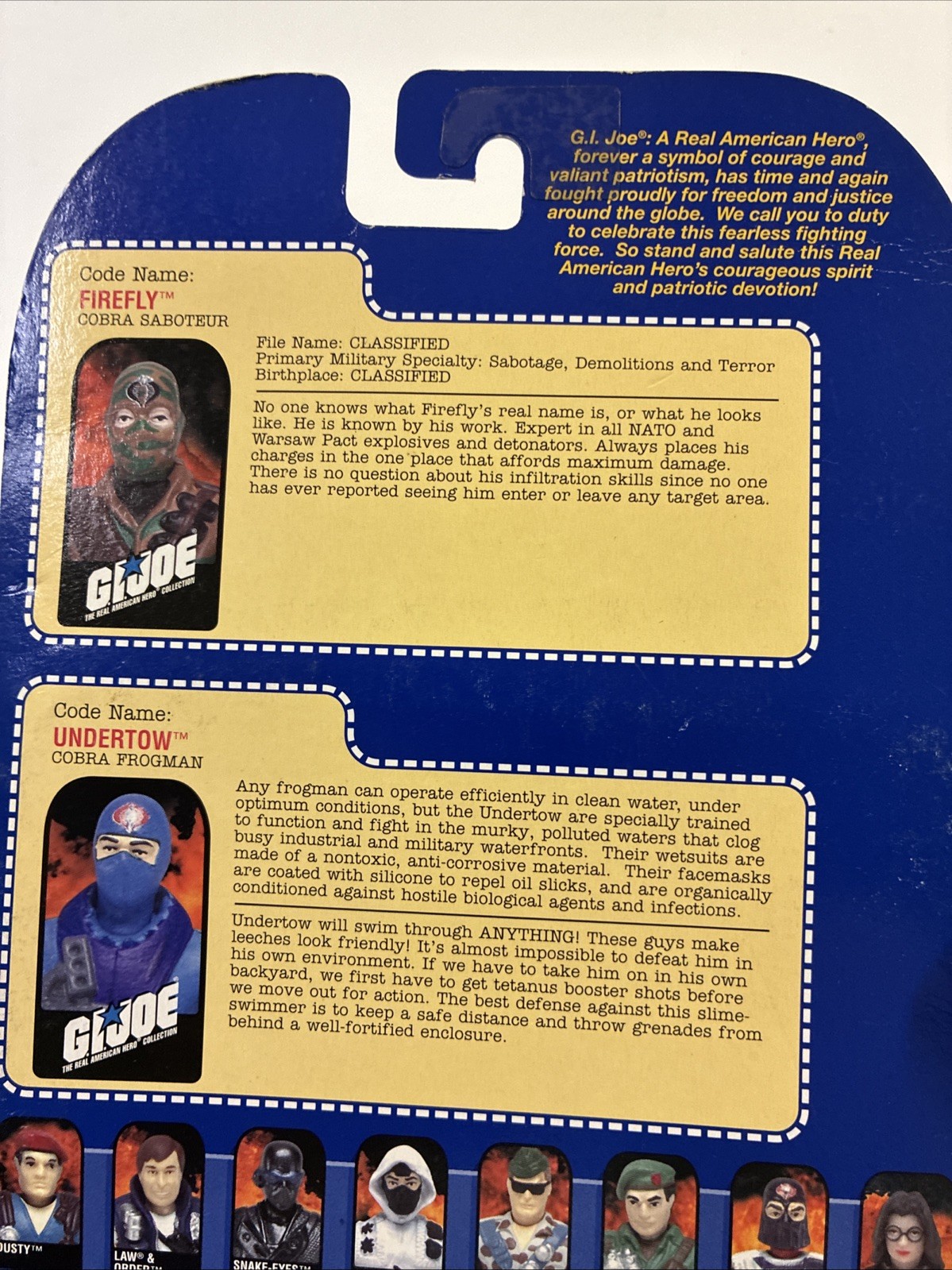 Firefly & Undertow G.I. Joe A Real American Hero New Collector&rsquo;s Special Edition