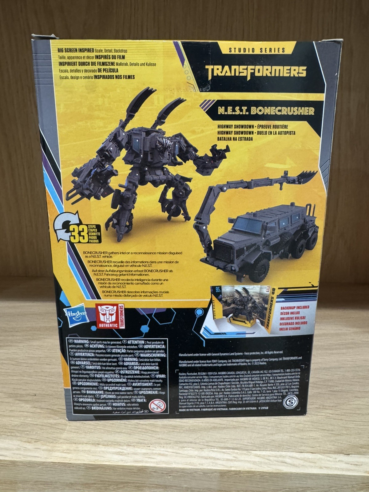 TRANSFORMERS BUZZWORTHY BUMBLEBEE STUDIO SERIES NEST BONECRUSHER 95 BRAND NEW